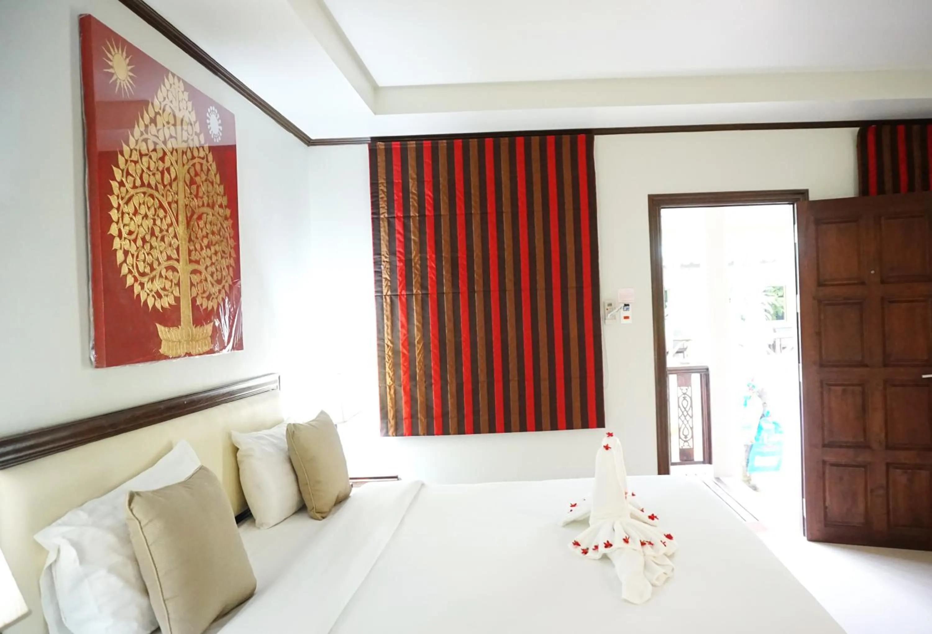 Bedroom, Bed in Lamai Inn 99 Bungalows