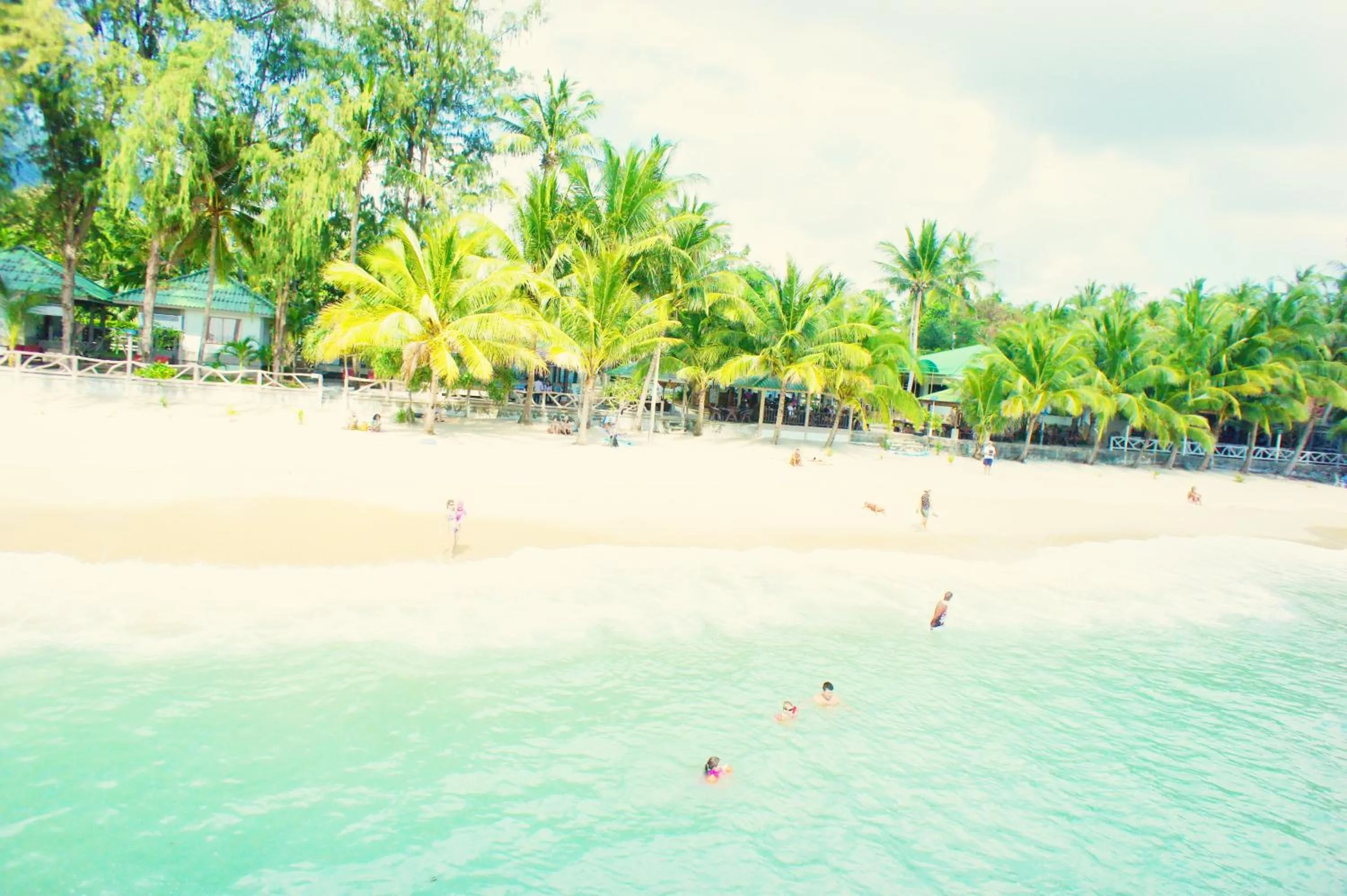 Beach in Lamai Inn 99 Bungalows