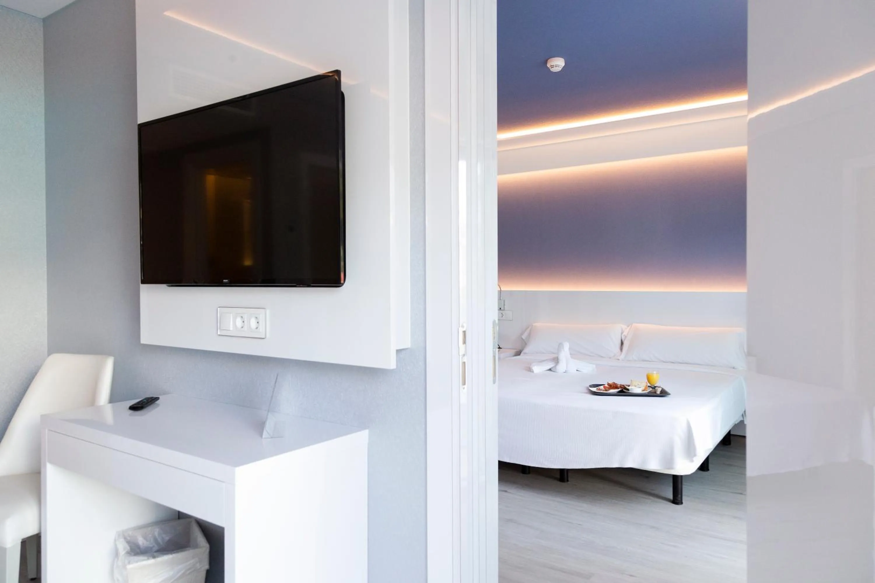 TV and multimedia, Bed in Masd Mediterraneo Hotel Apartamentos Spa