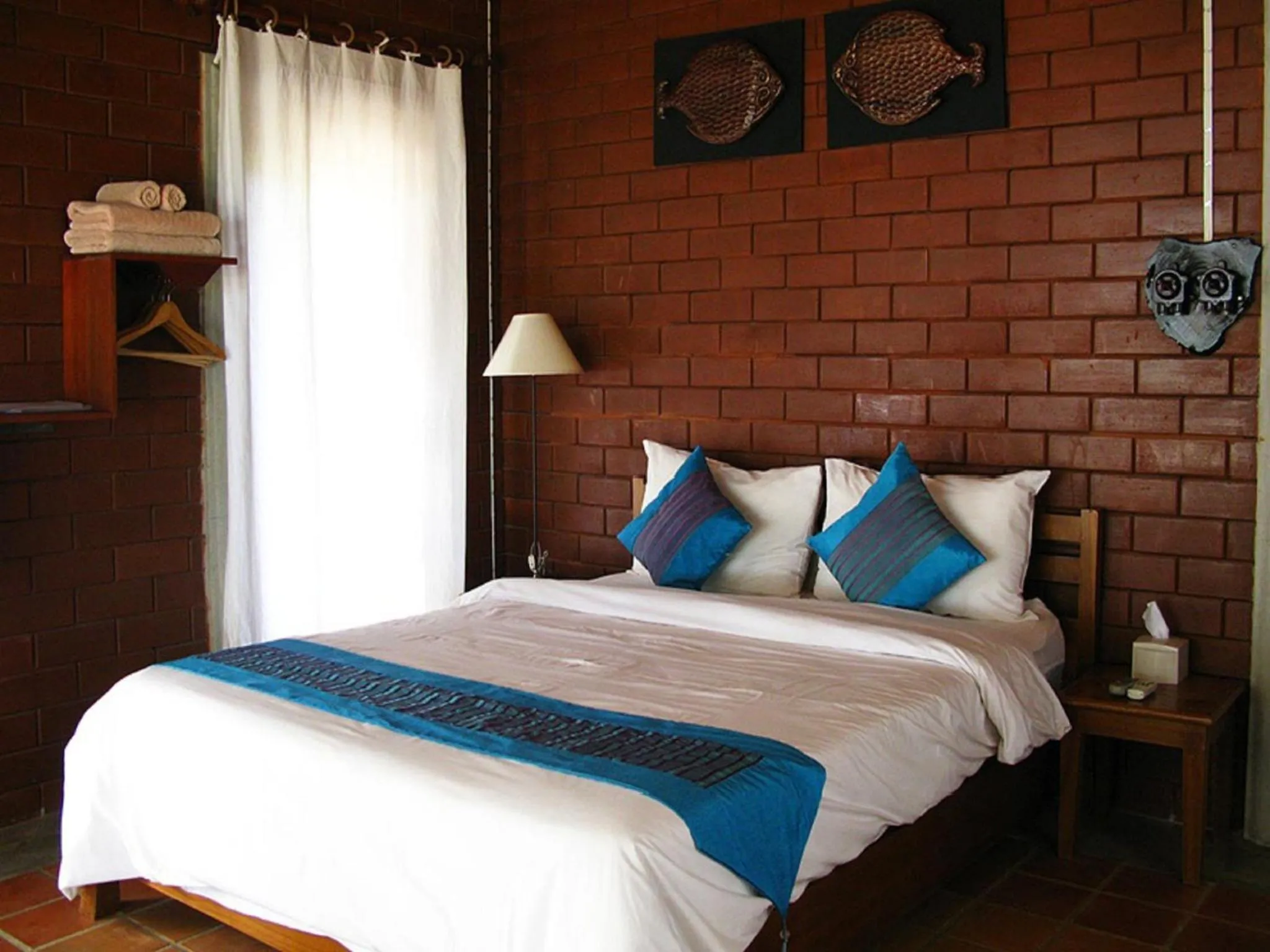 Bed in Rachavadee Bankrut Resort