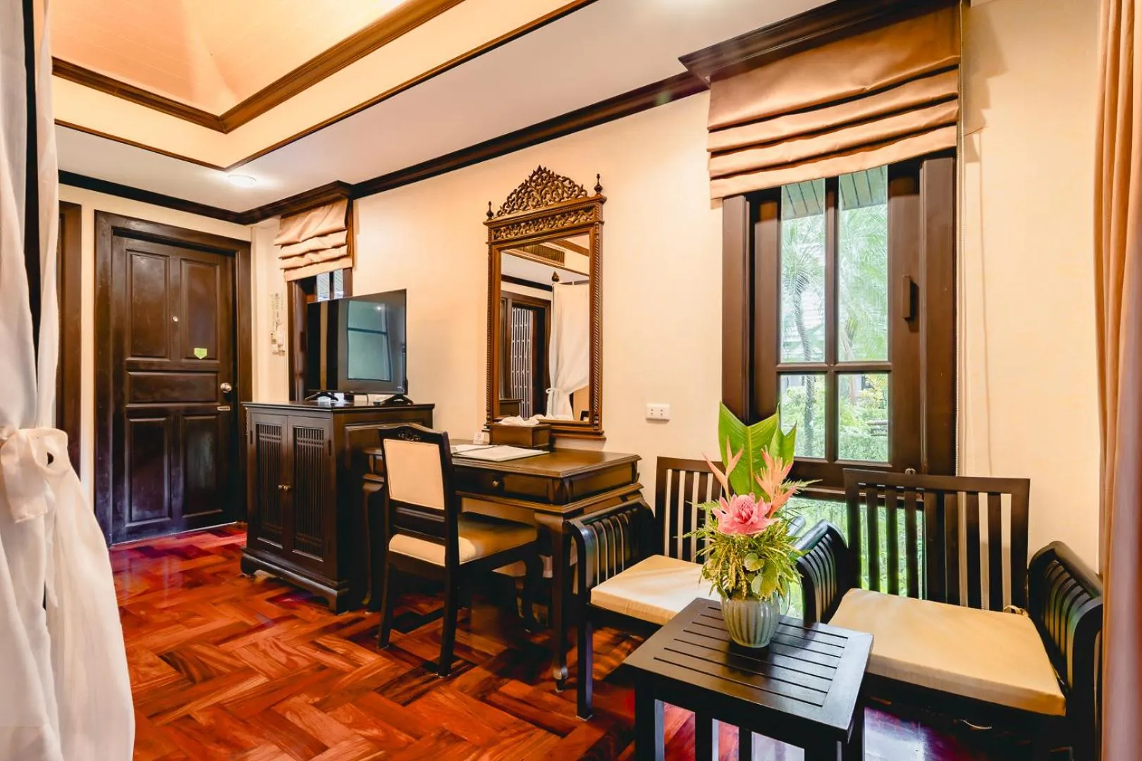 Seating area in Khaolak Palm Beach Resort