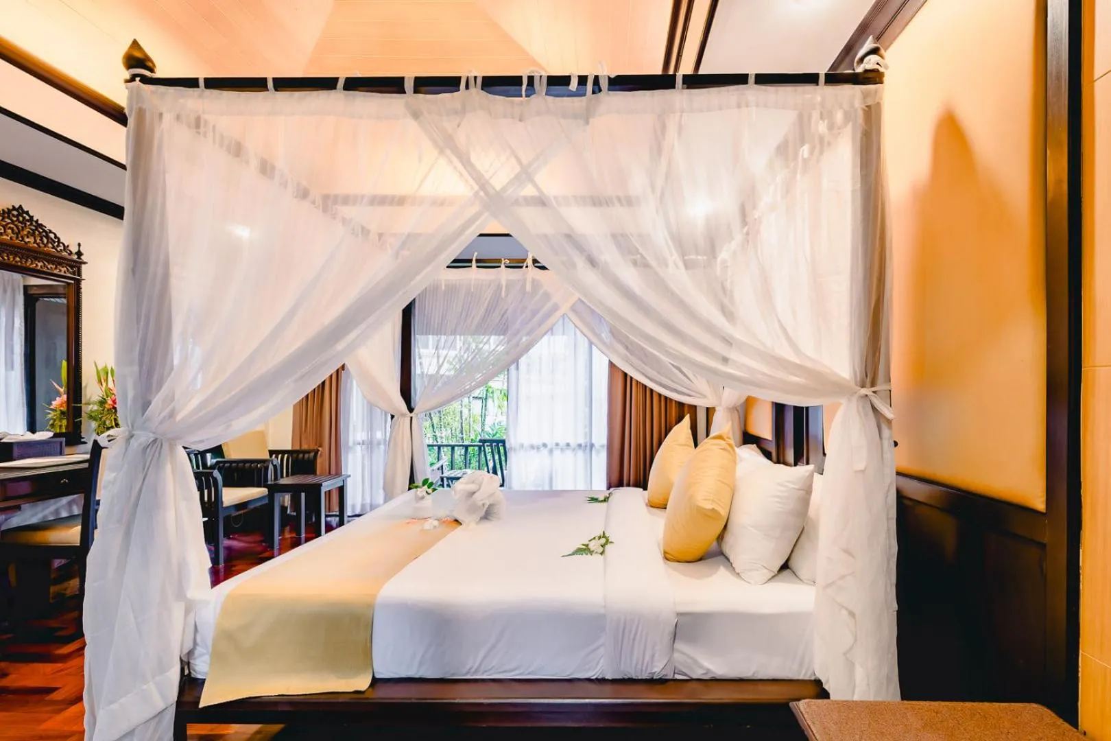 Bedroom, Bed in Khaolak Palm Beach Resort