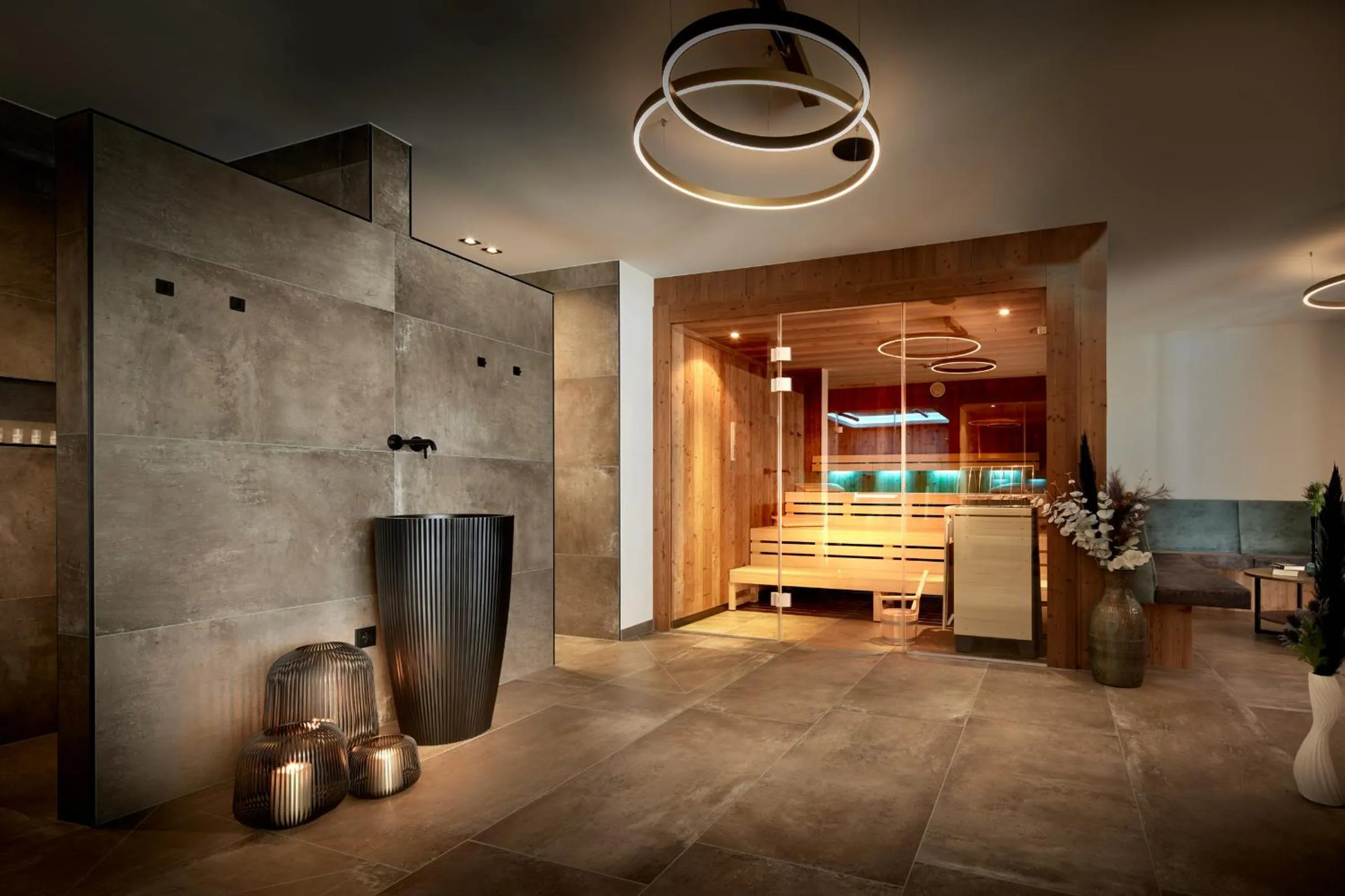 Sauna in Panoramahotel Burgeck