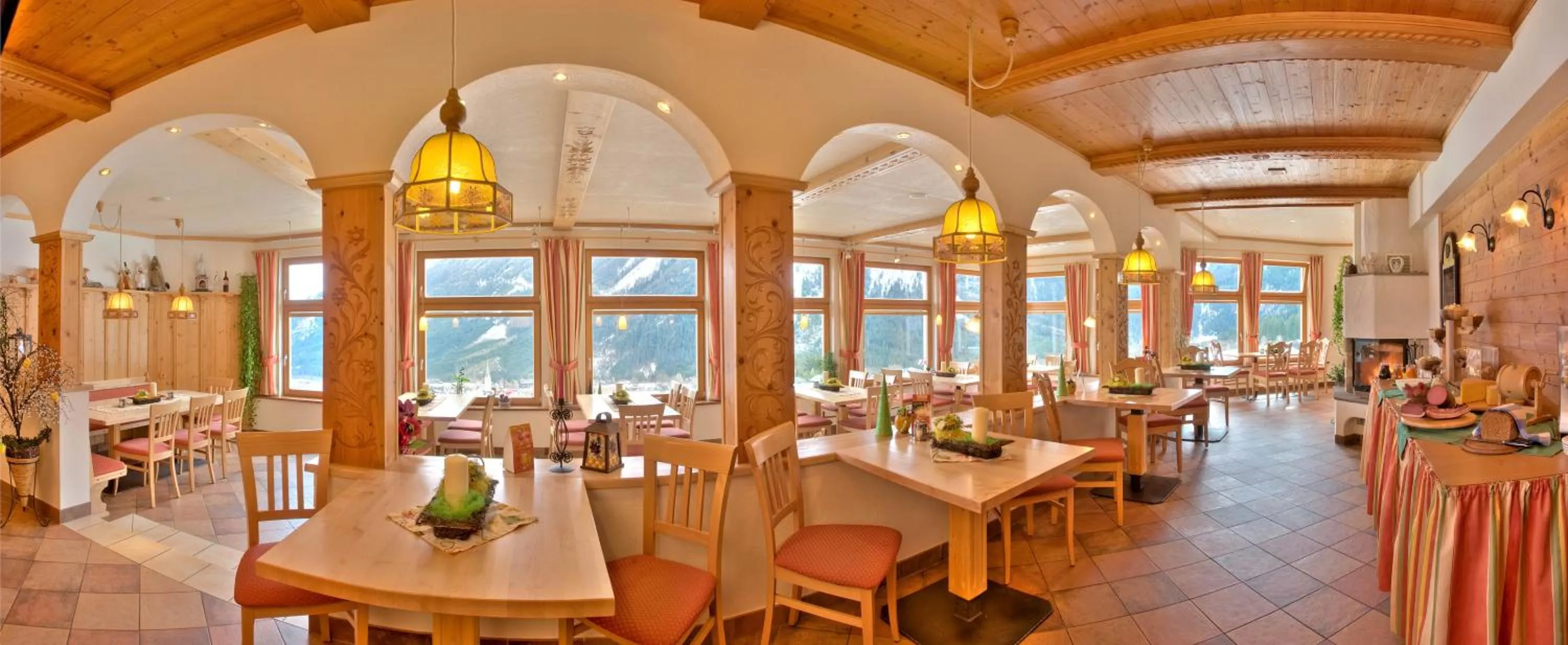 Restaurant/places to eat in Panoramahotel Burgeck