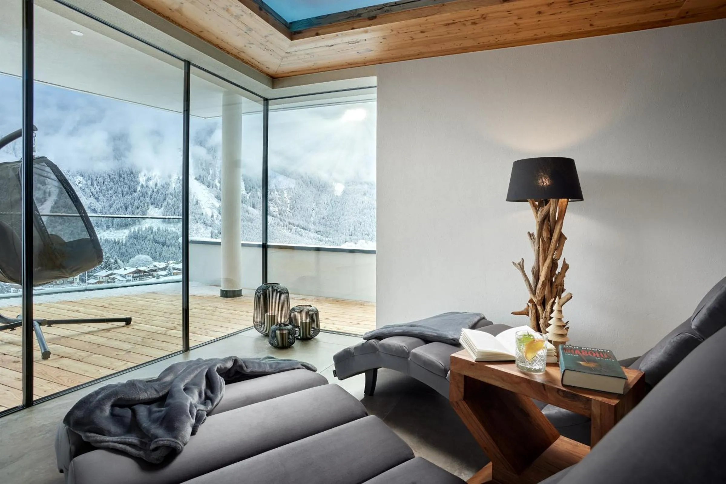 Sauna in Panoramahotel Burgeck