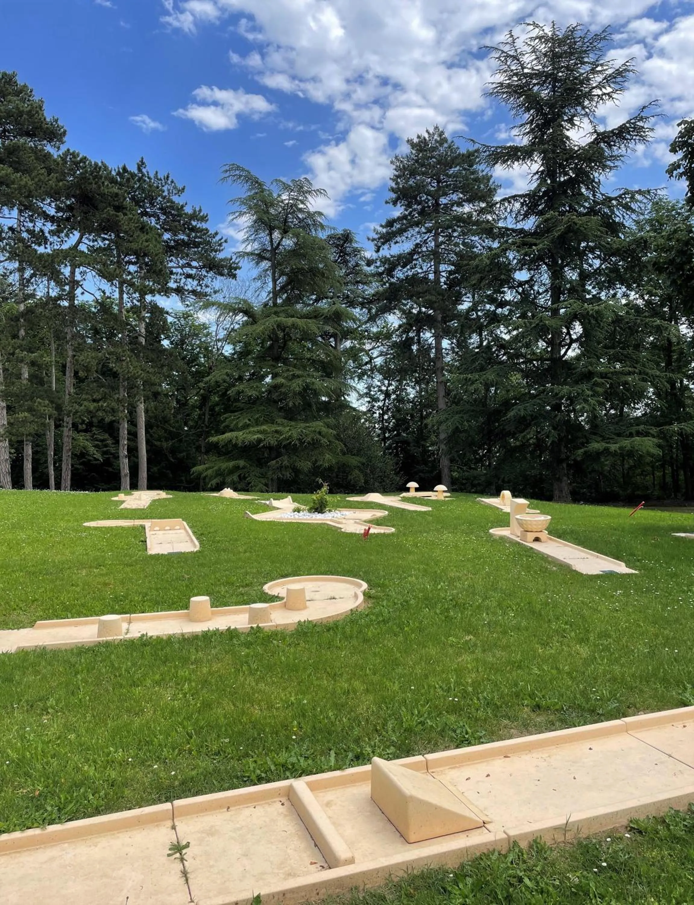 Garden in Hôtel Valpré