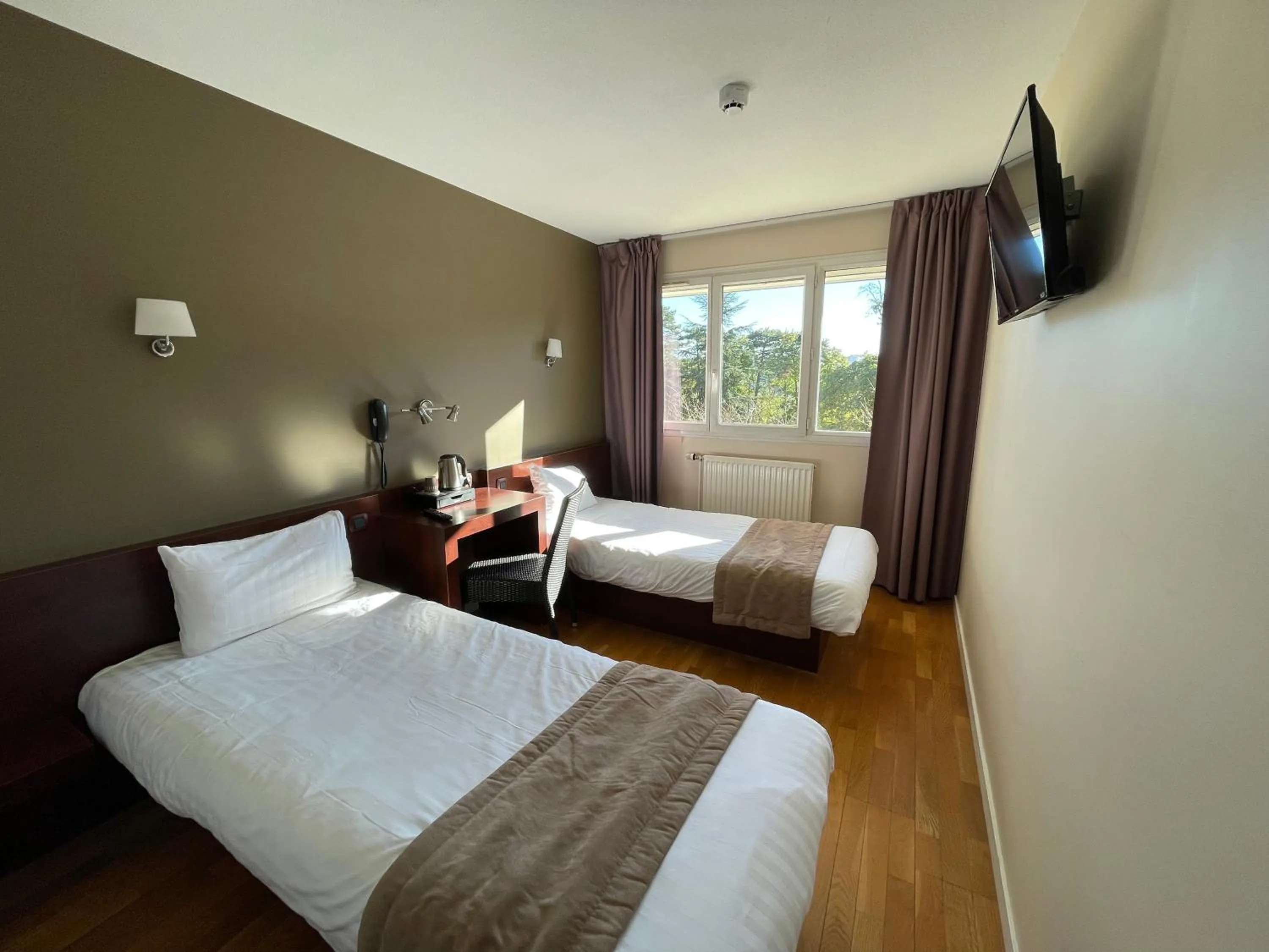 Bed in Hôtel Valpré