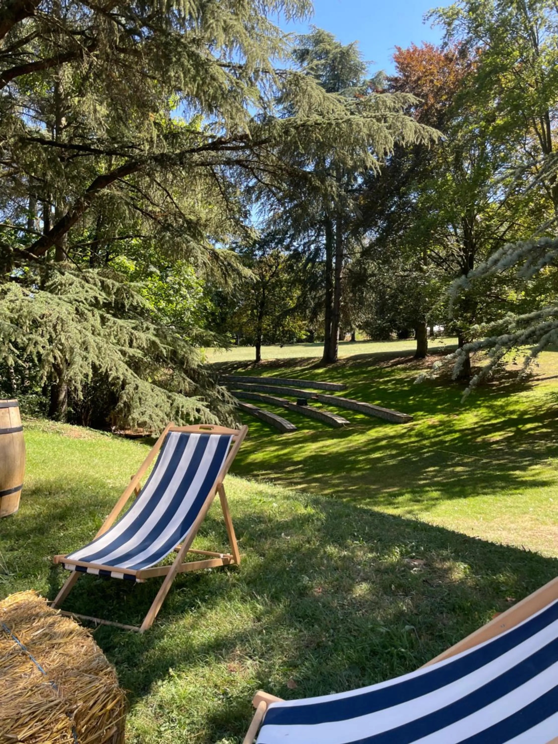 Garden in Hôtel Valpré