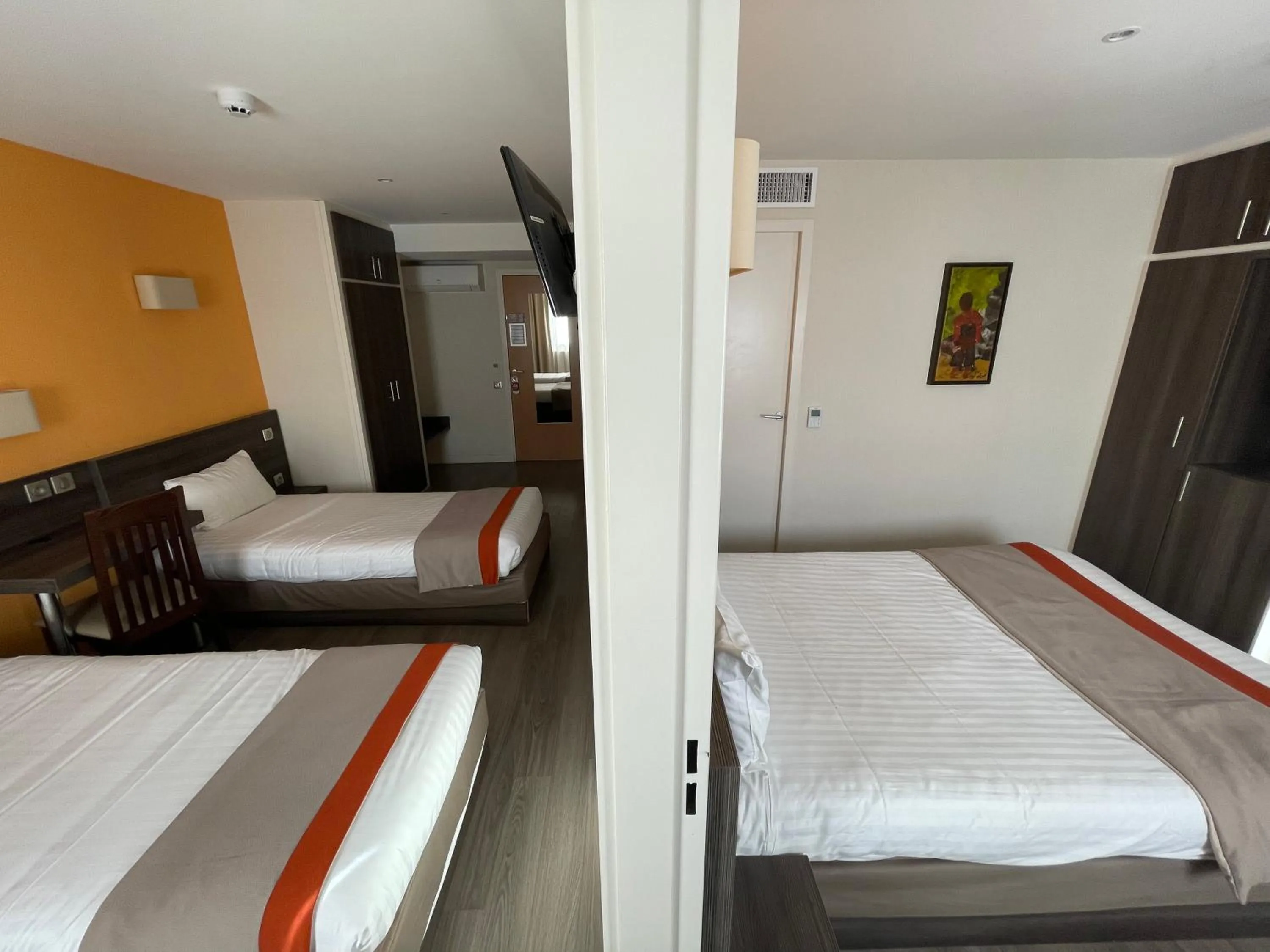 Bed in Hôtel Valpré