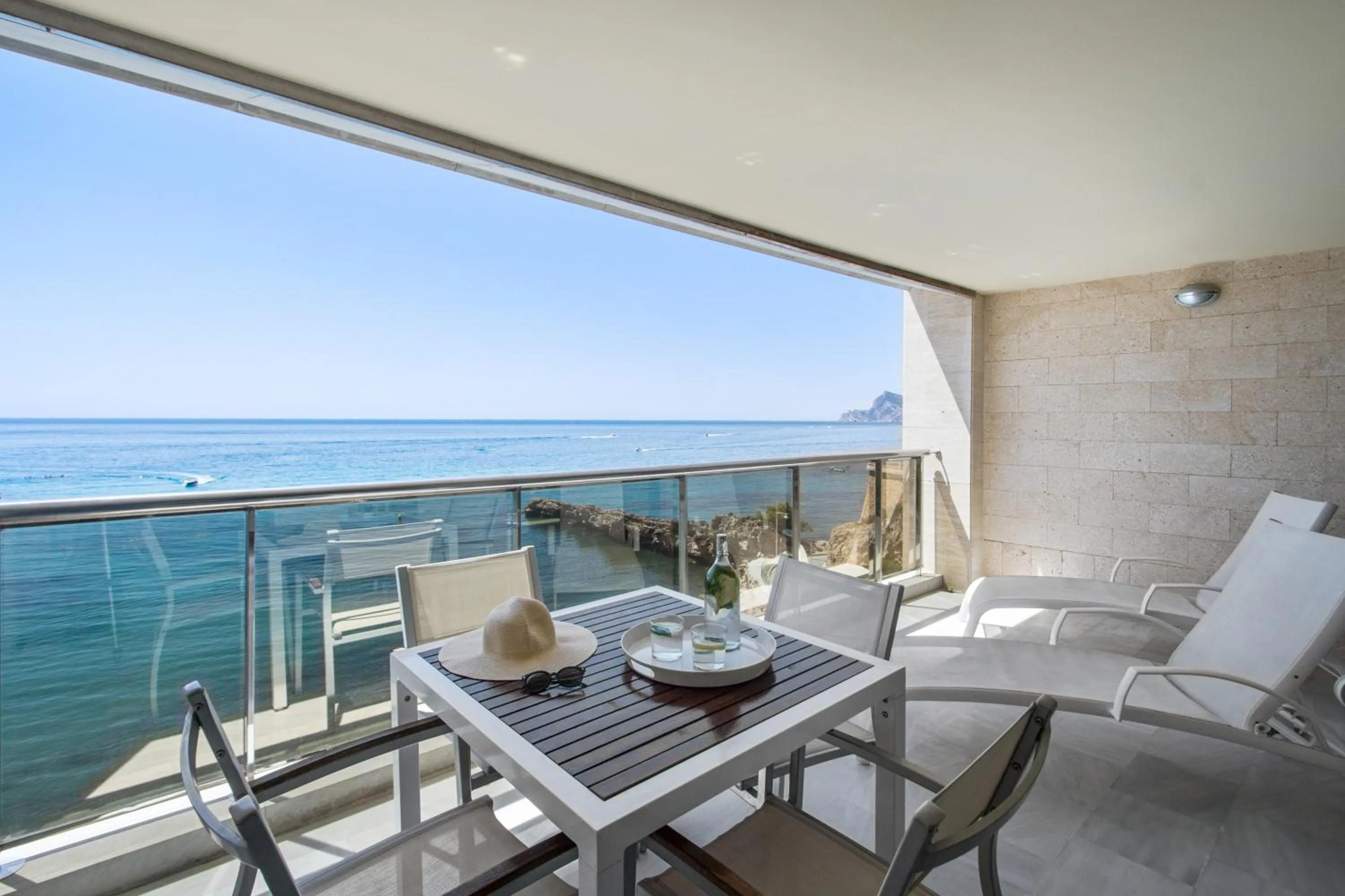 Balcony/Terrace in Pierre & Vacances Altea Beach - Port