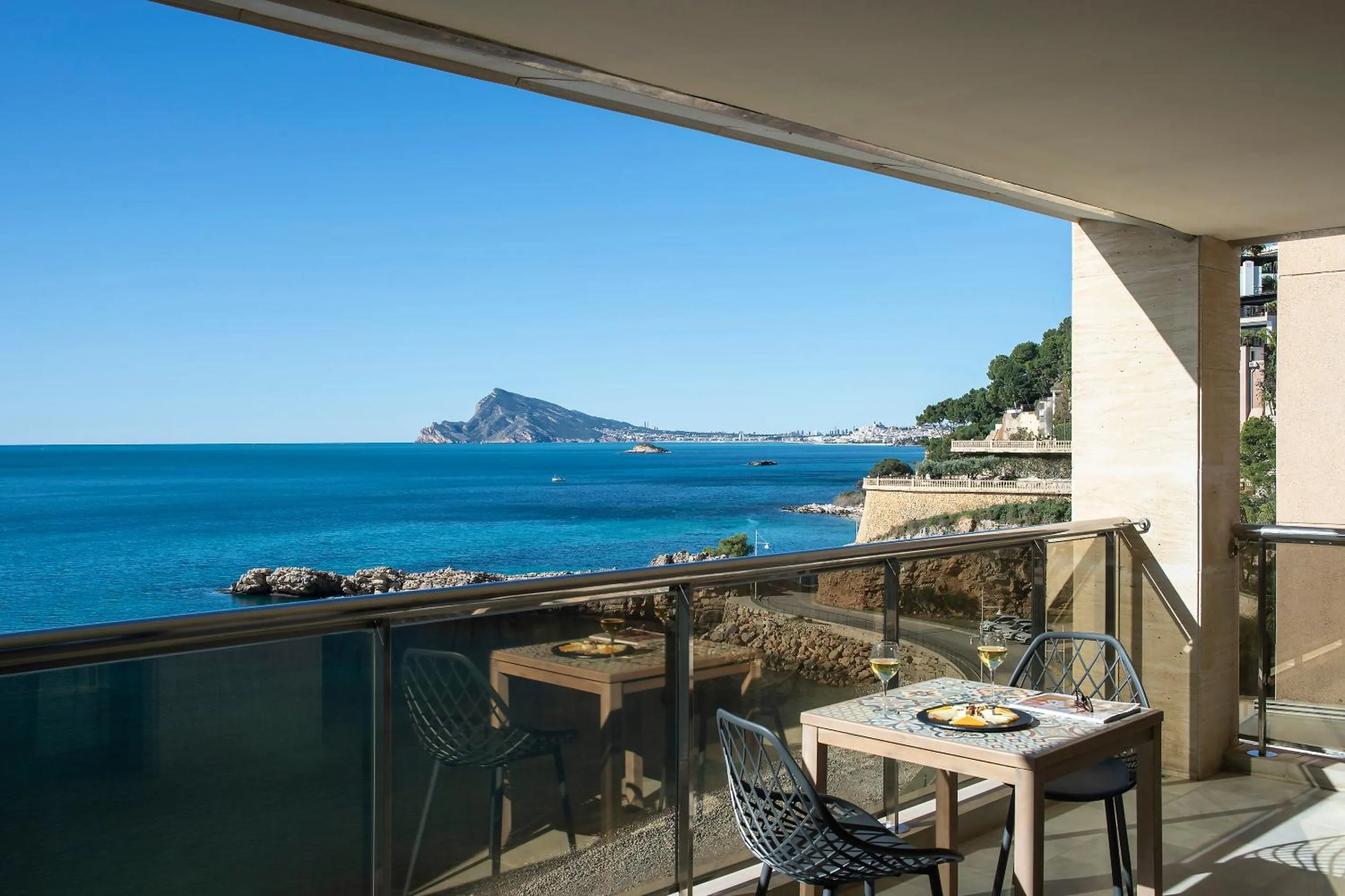 Balcony/Terrace in Pierre & Vacances Altea Beach - Port