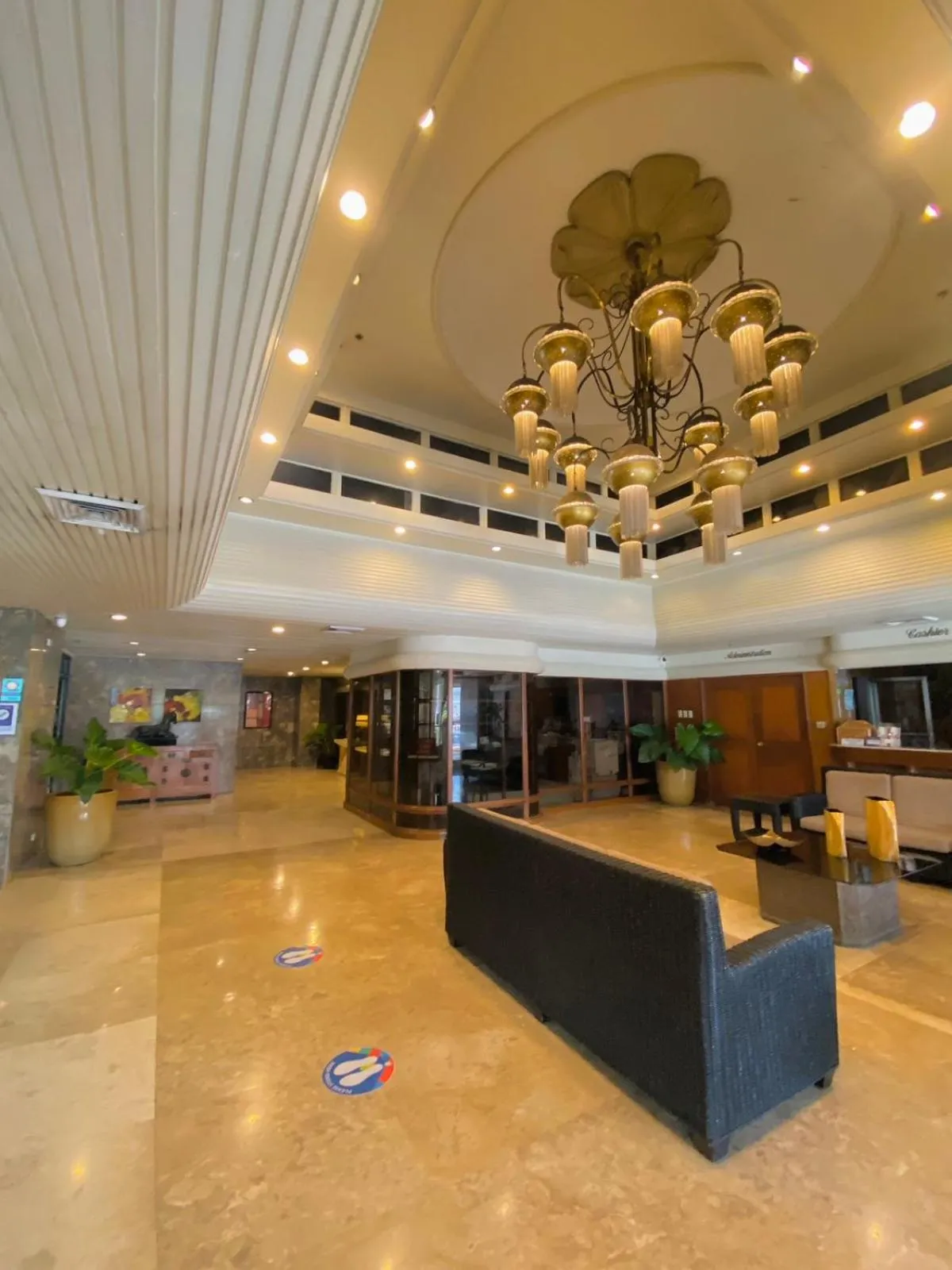 Lobby or reception in Copacabana Apartment Hotel