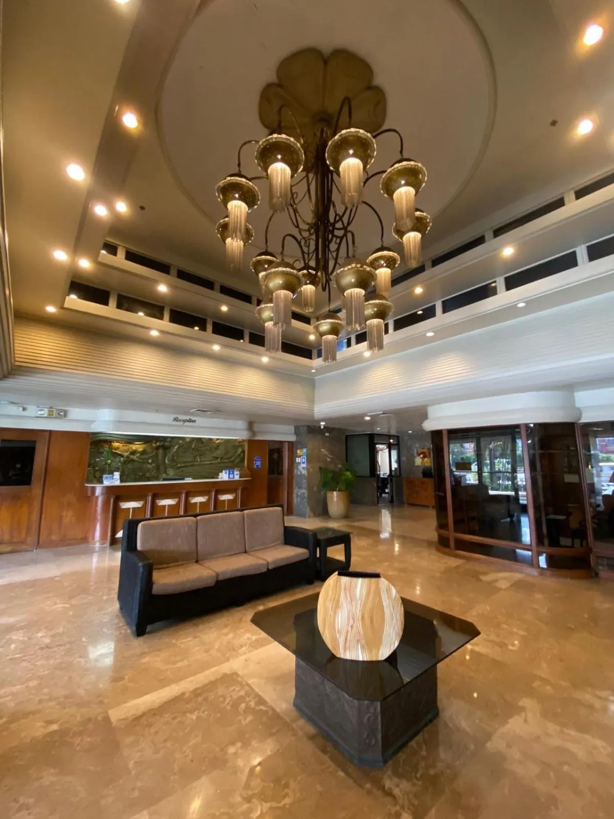 Lobby or reception in Copacabana Apartment Hotel