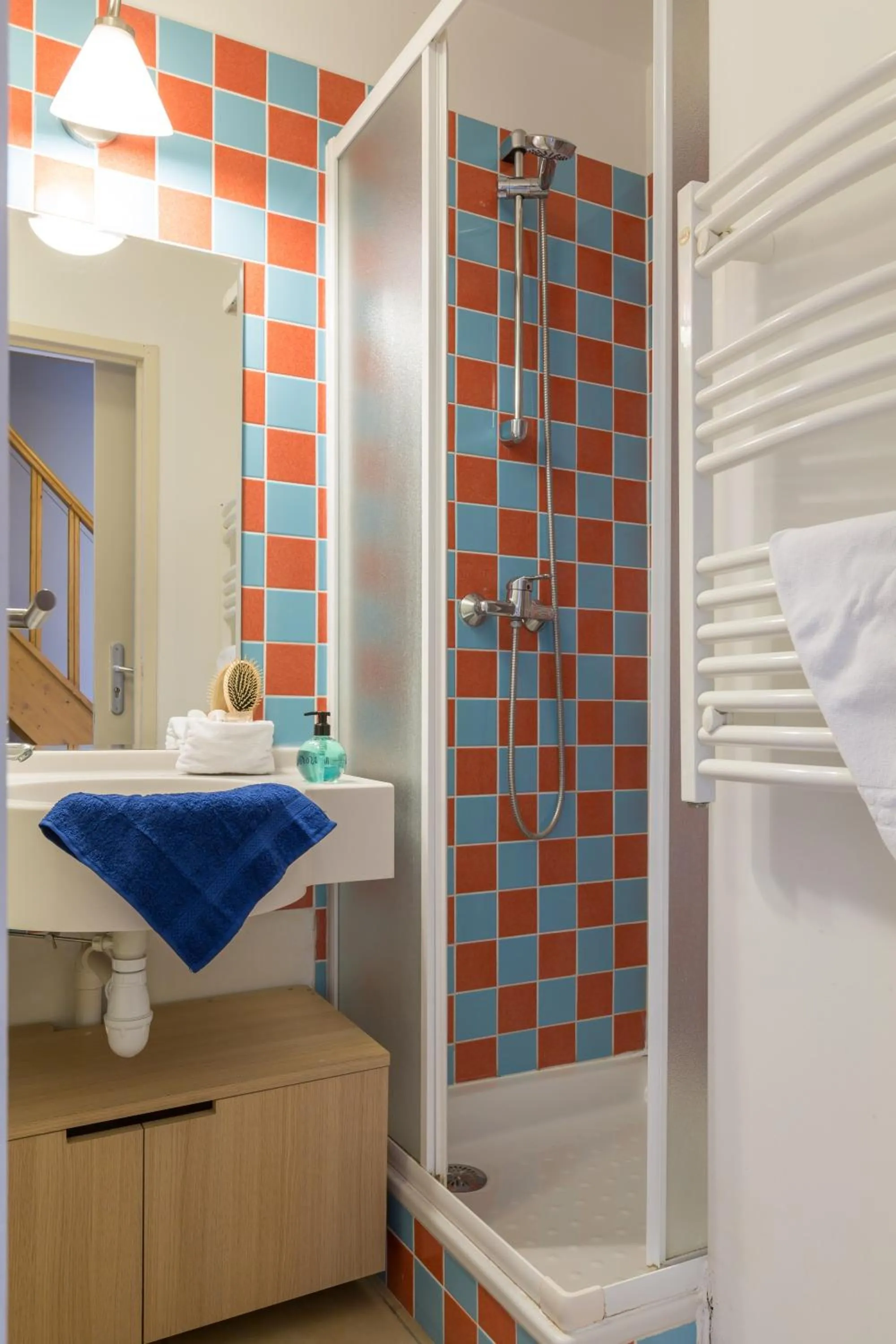 Shower in Résidence Pierre & Vacances le Green Beach