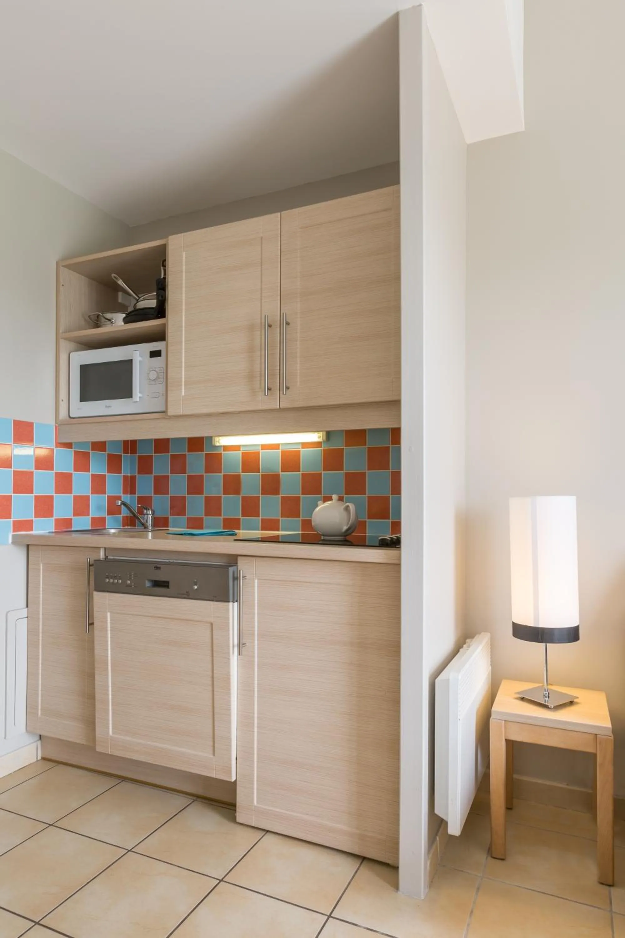 Kitchen or kitchenette in Résidence Pierre & Vacances le Green Beach