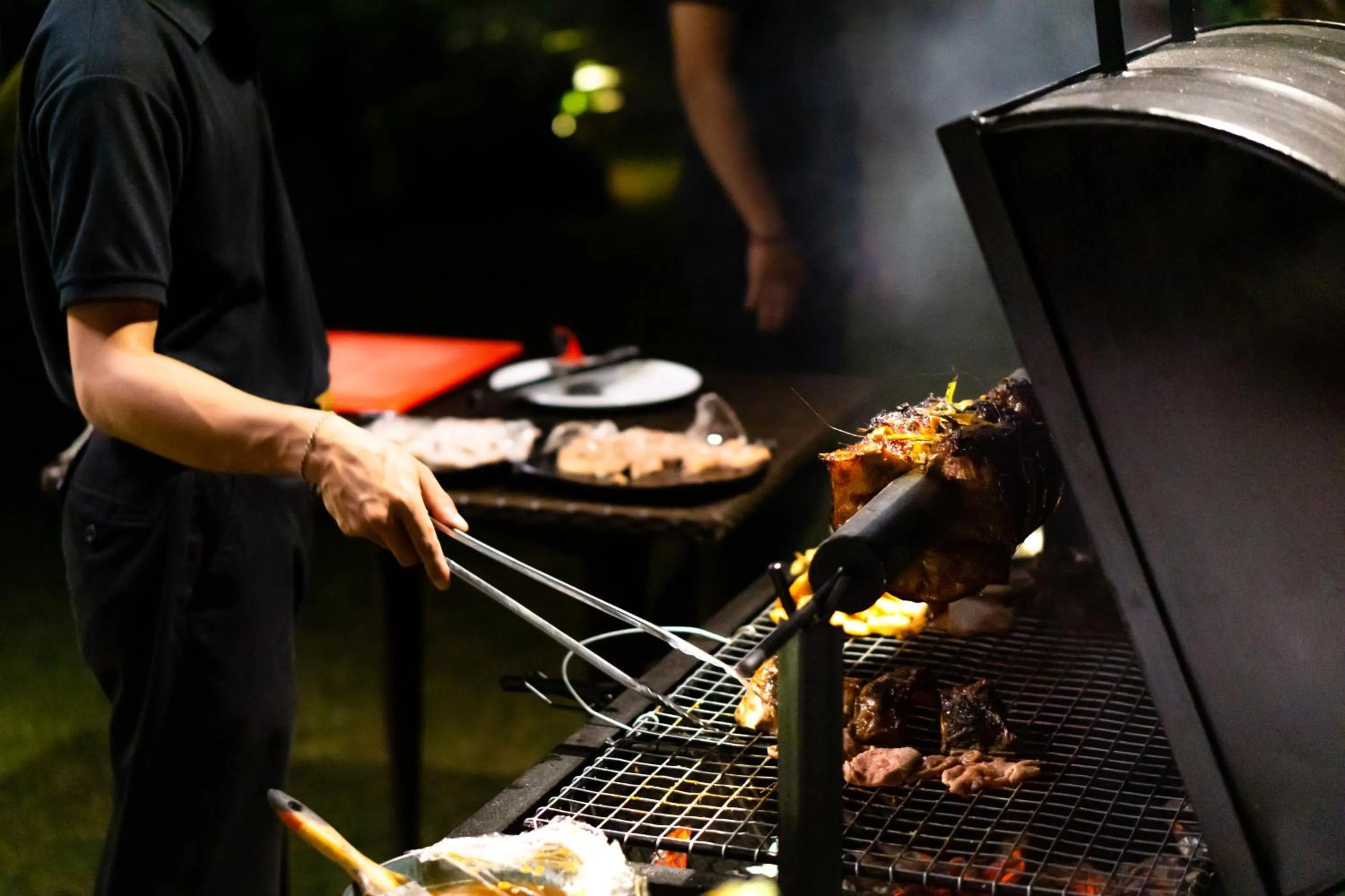 BBQ facilities in Nirwana Beach & Resort