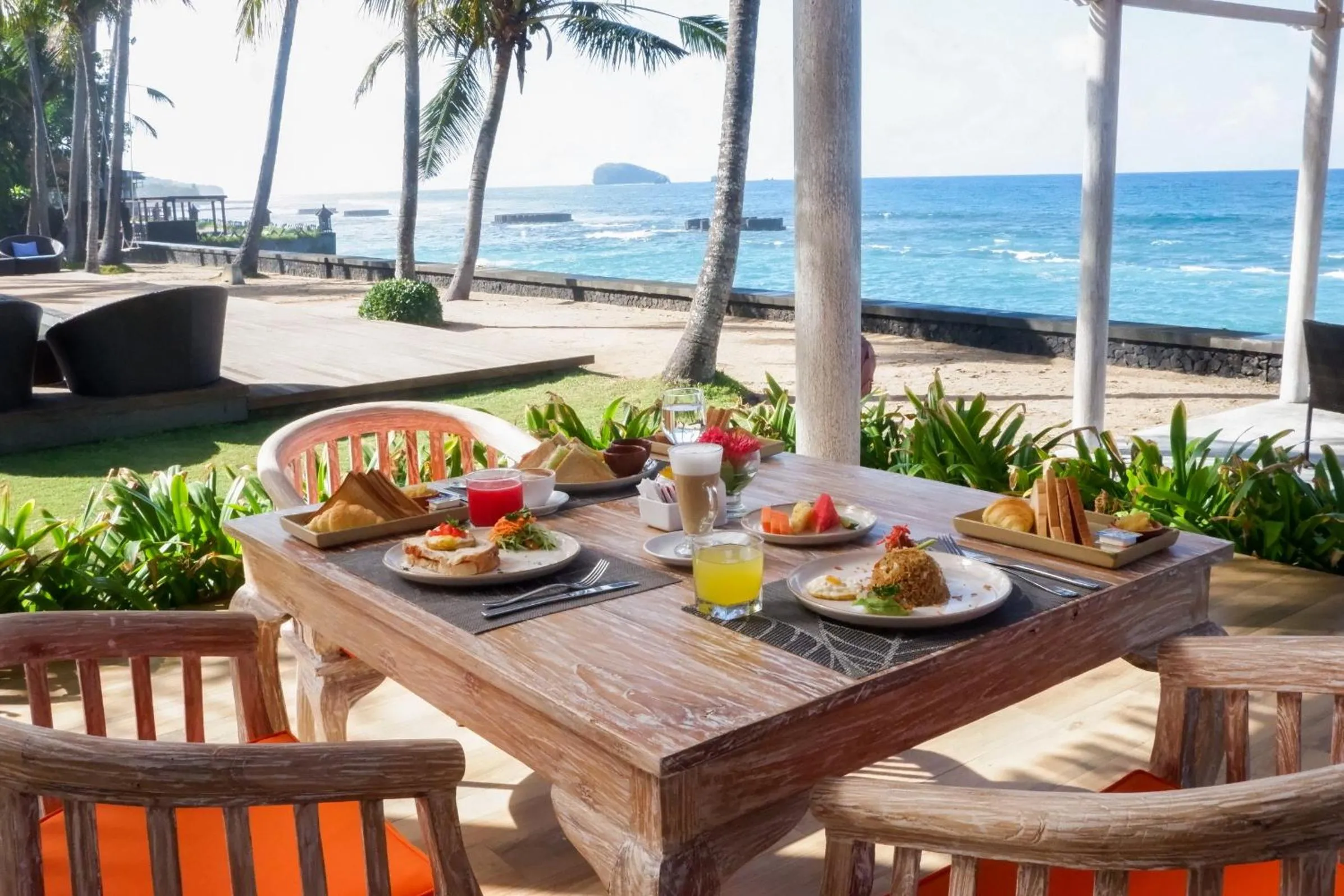 Breakfast in Nirwana Beach & Resort