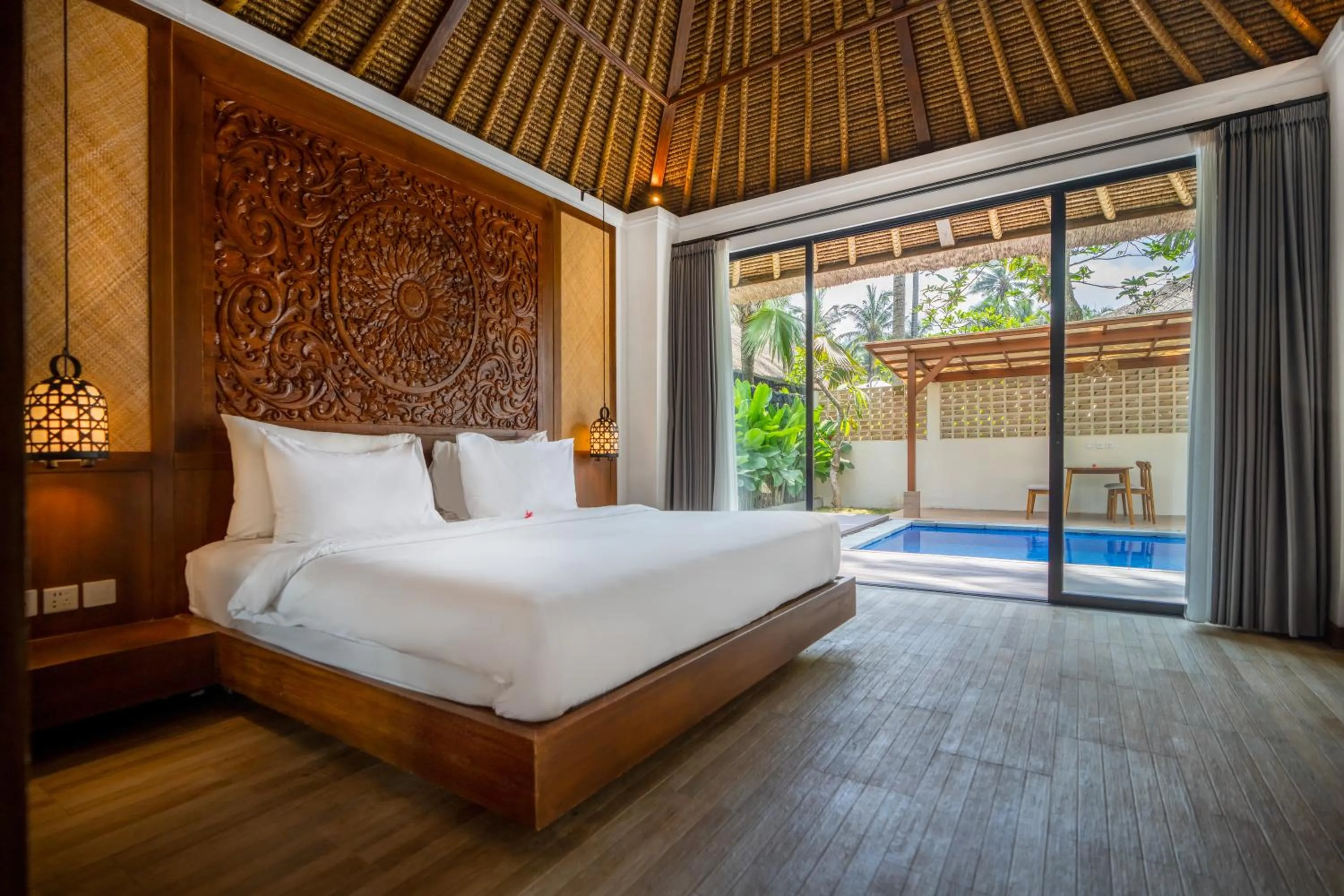 Bedroom, Bed in Nirwana Beach & Resort