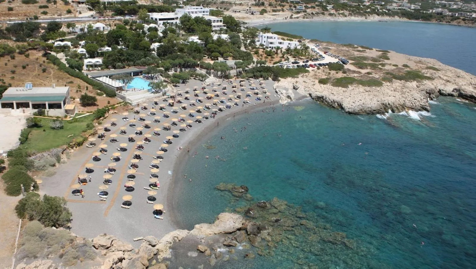 Beach in Kakkos Beach Hotel - Adults Only