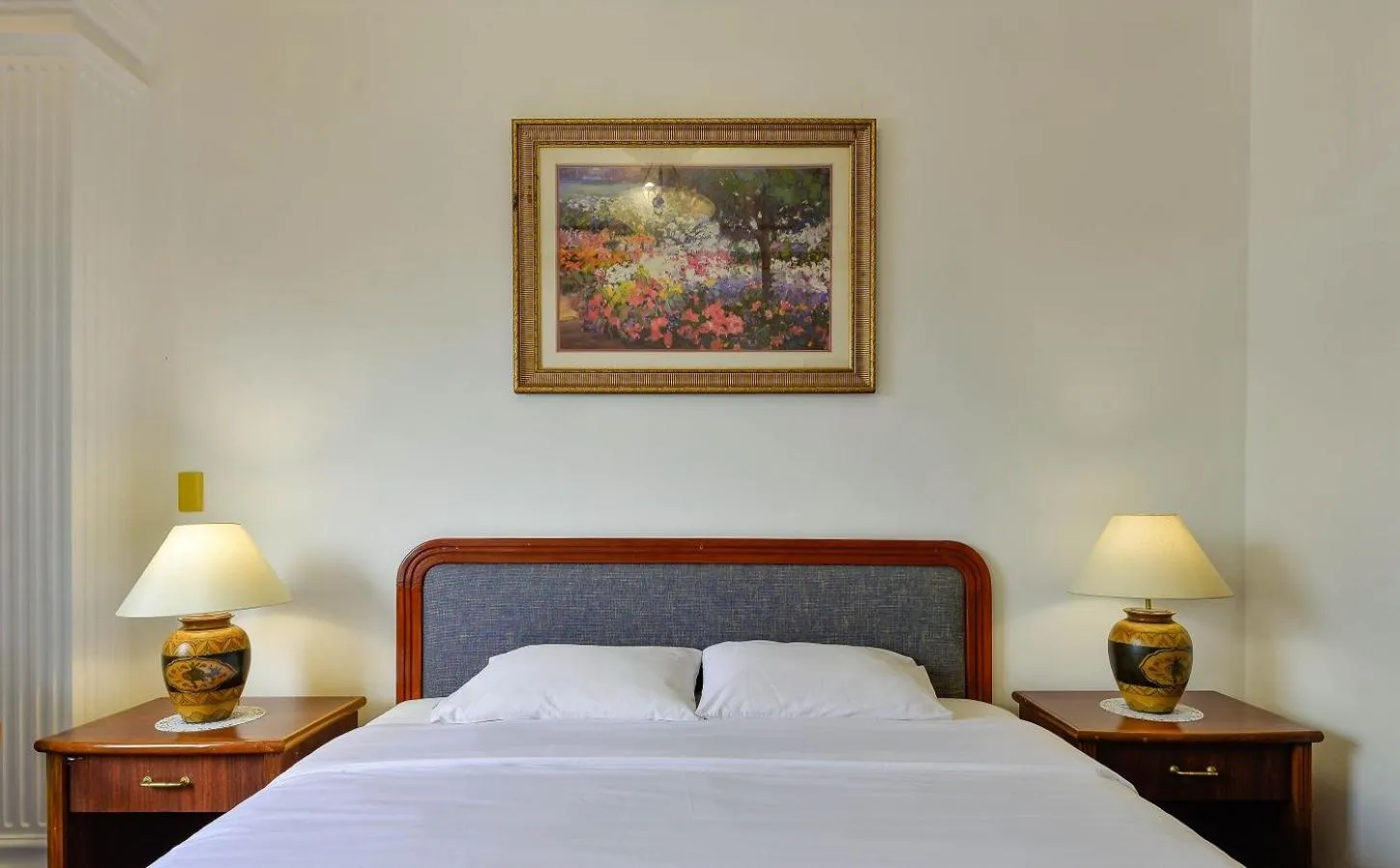 Decorative detail, Bed in The Spring Hotel