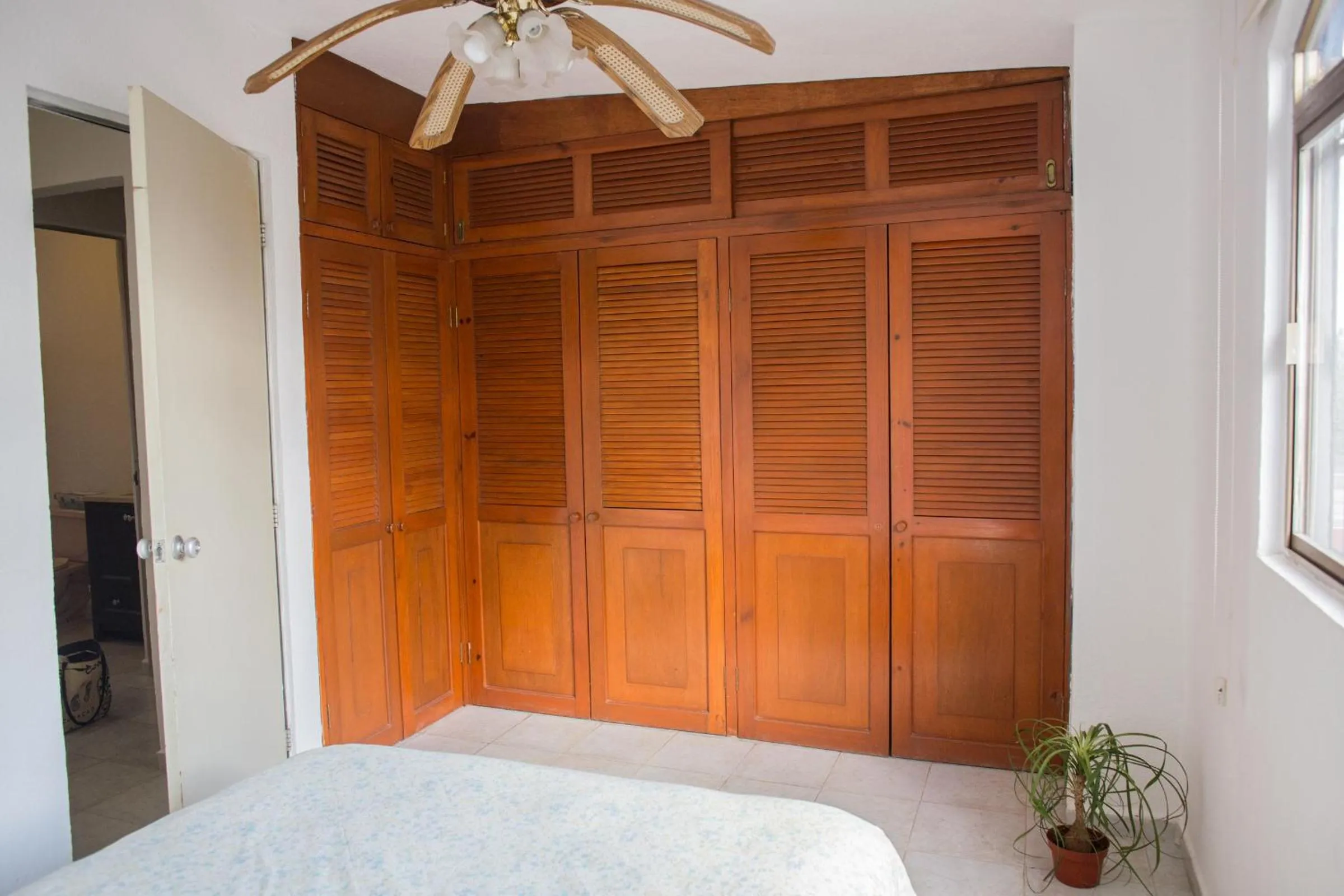 Bedroom, Bed in Casa Loritos