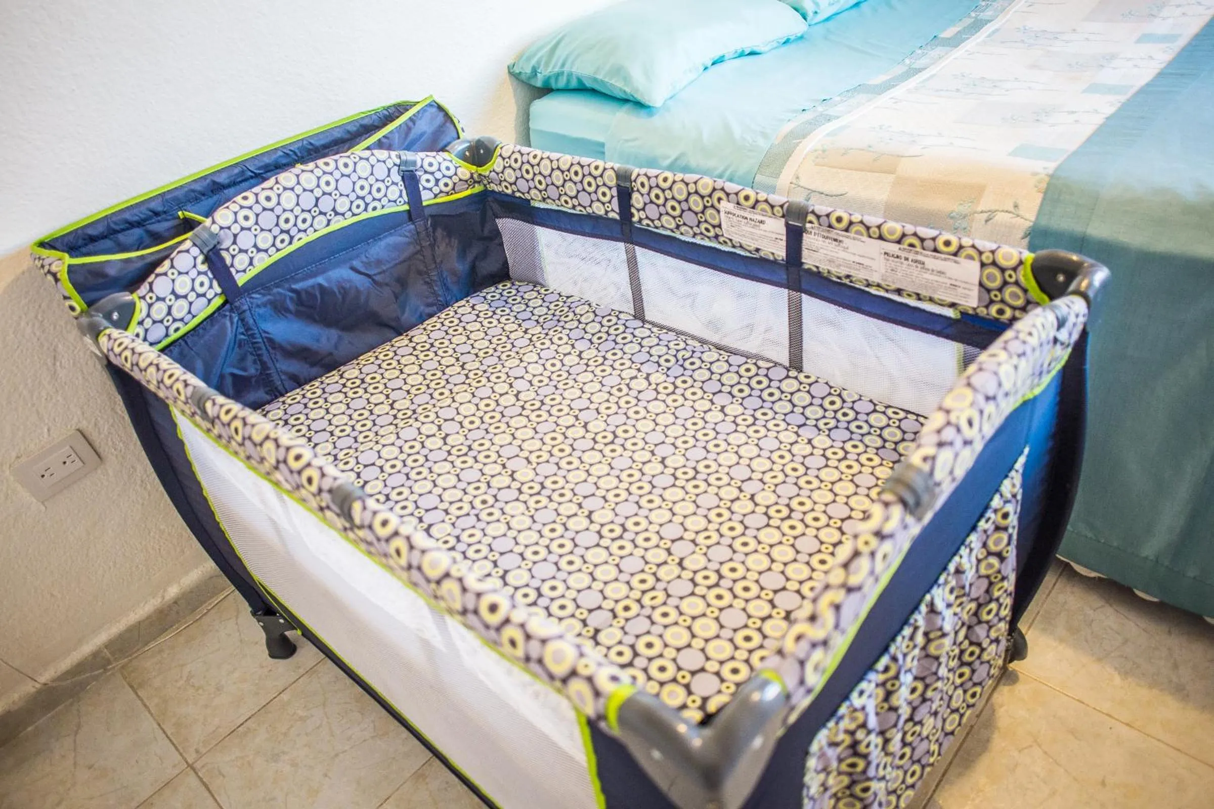 Decorative detail, Bed in Casa Loritos
