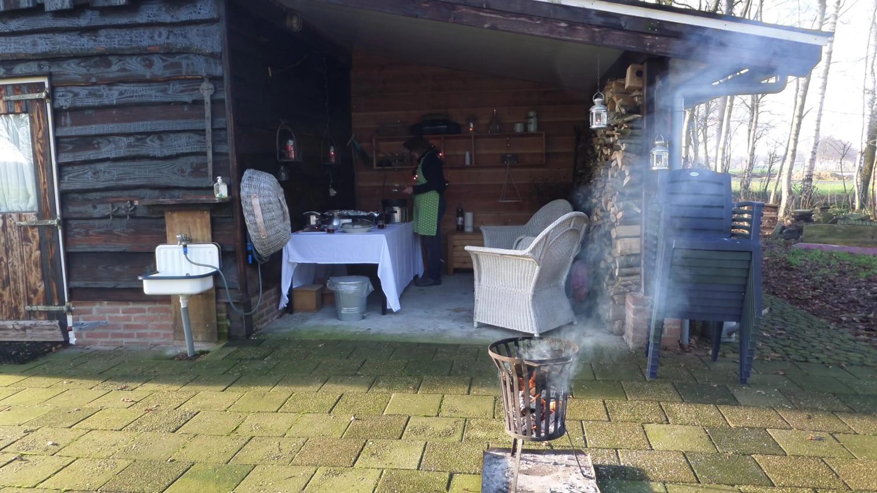 Patio in mekelermeer