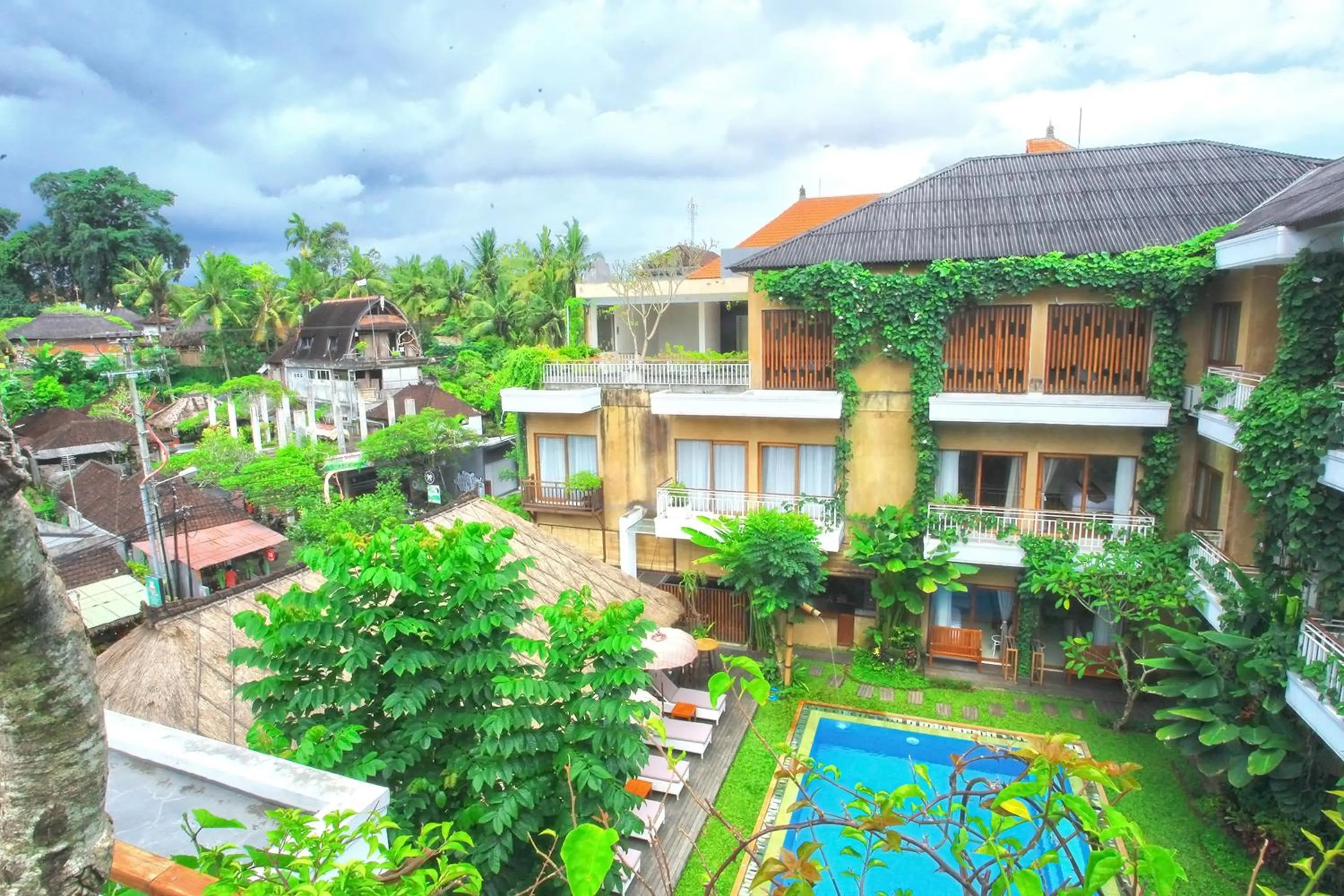 Property building in Hotel Puriartha Ubud