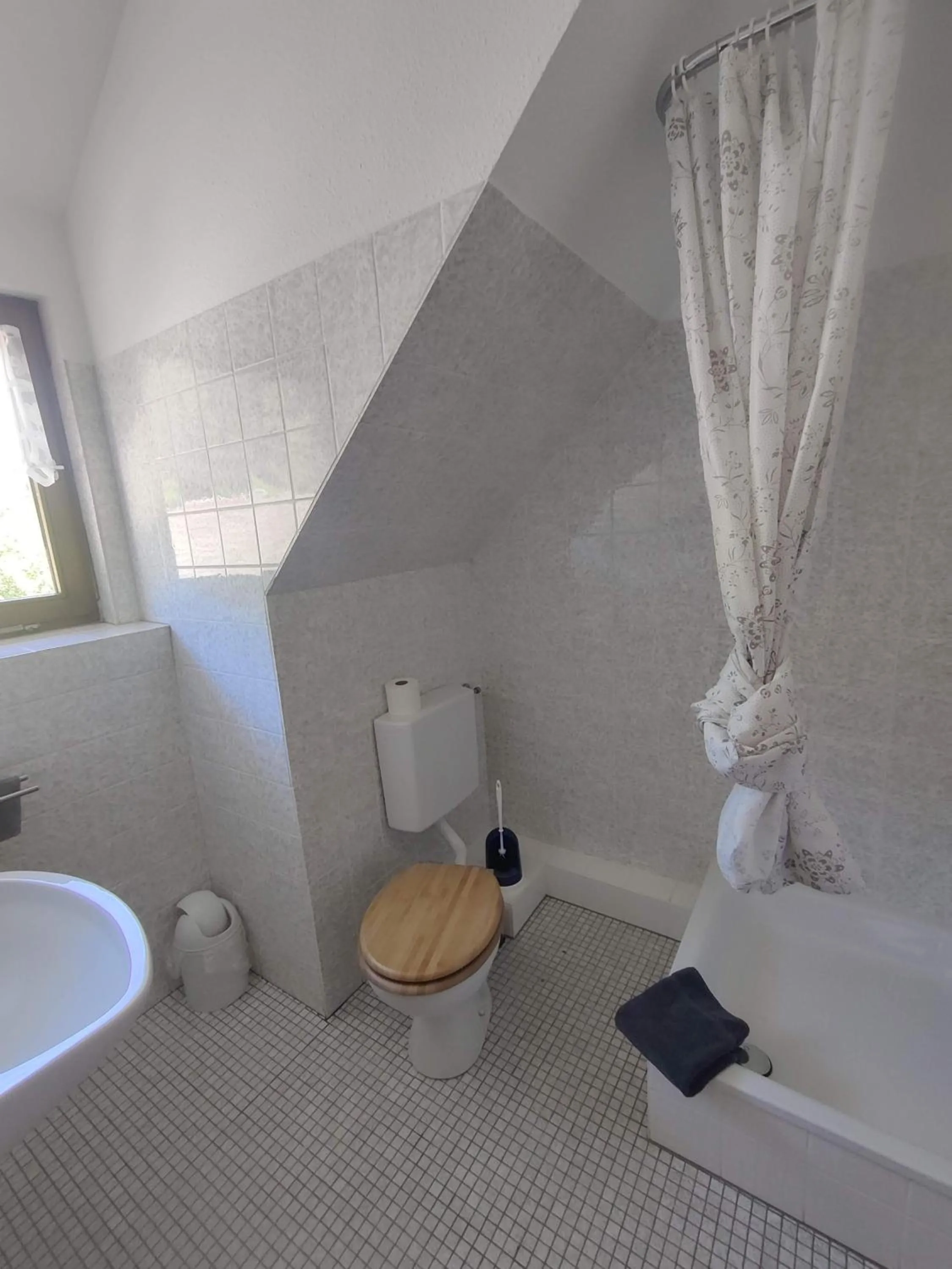 Toilet in Berggasthaus Präger Böden