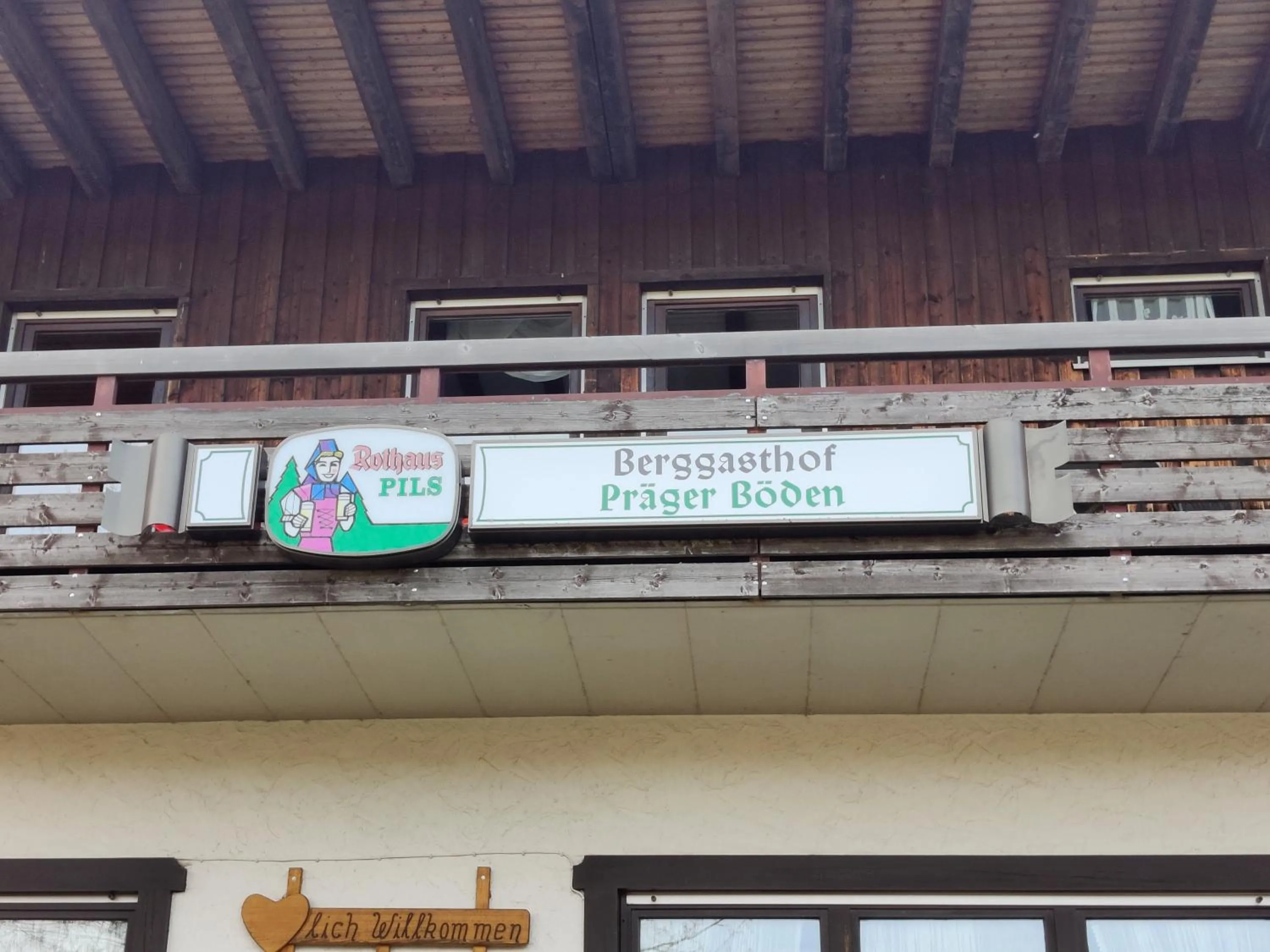 Property building in Berggasthaus Präger Böden