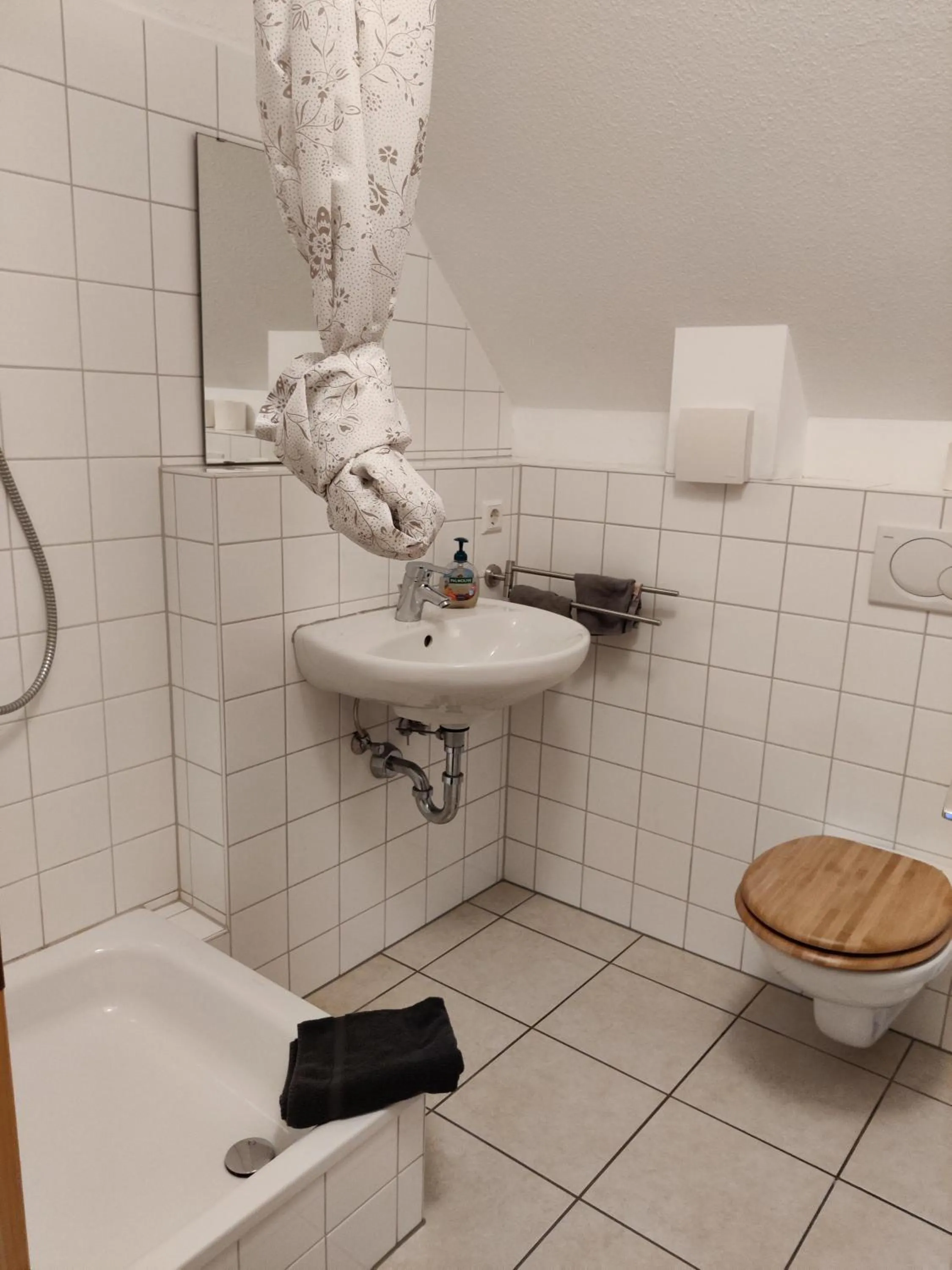 Toilet in Berggasthaus Präger Böden