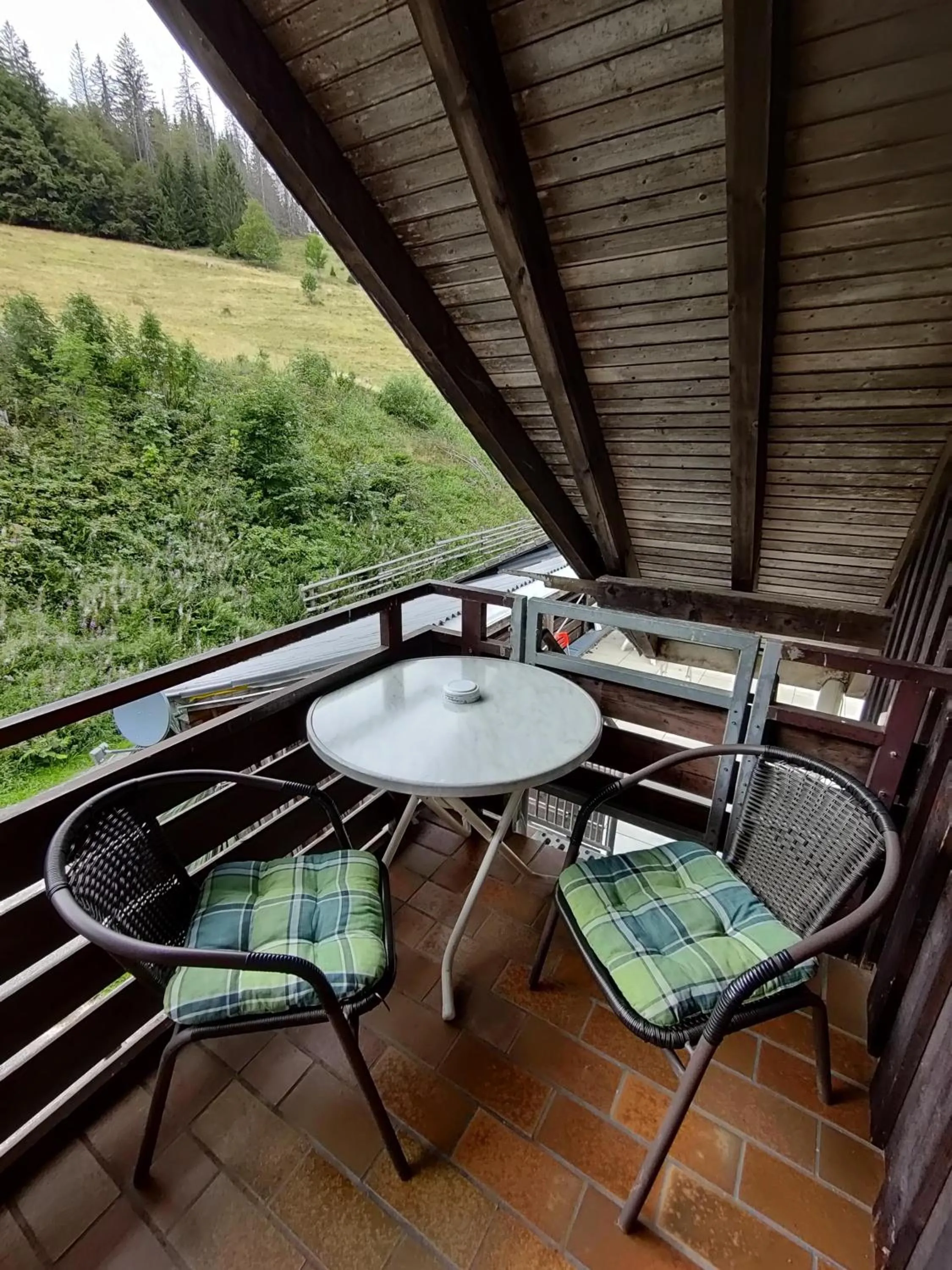 Balcony/Terrace in Berggasthaus Präger Böden