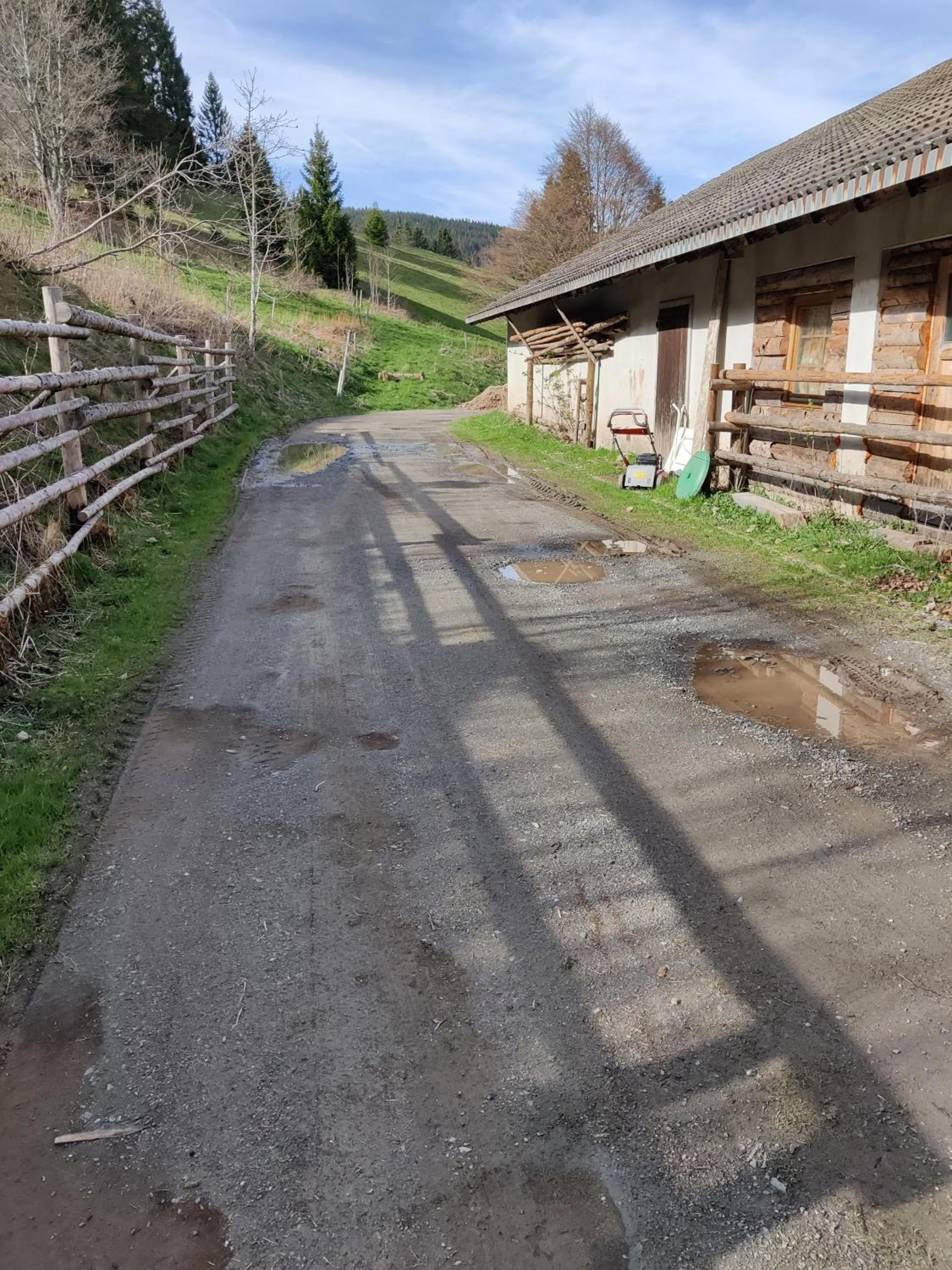 Property building in Berggasthaus Präger Böden