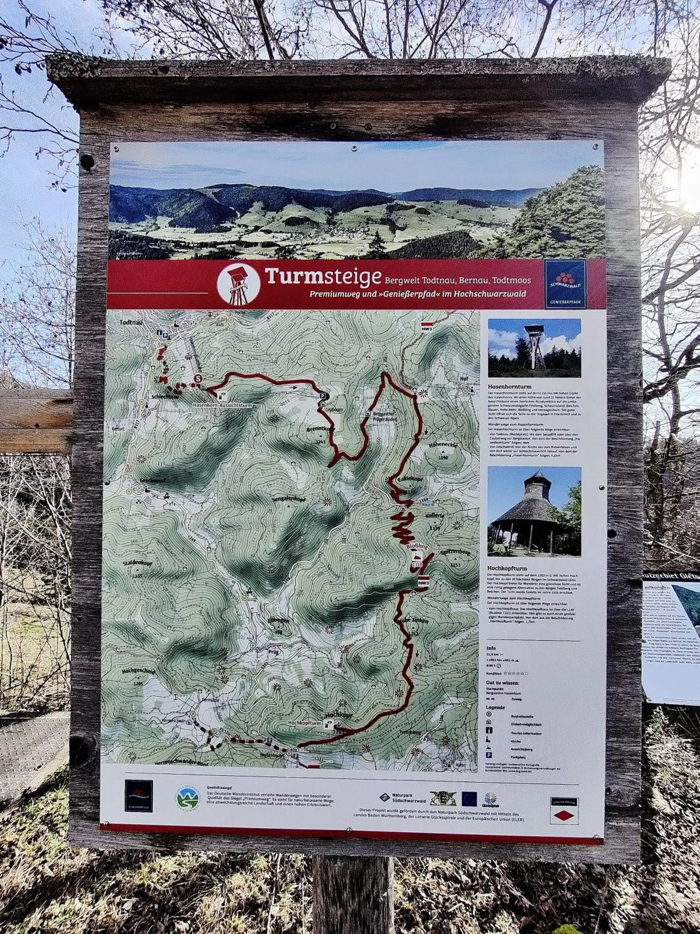 Hiking in Berggasthaus Präger Böden
