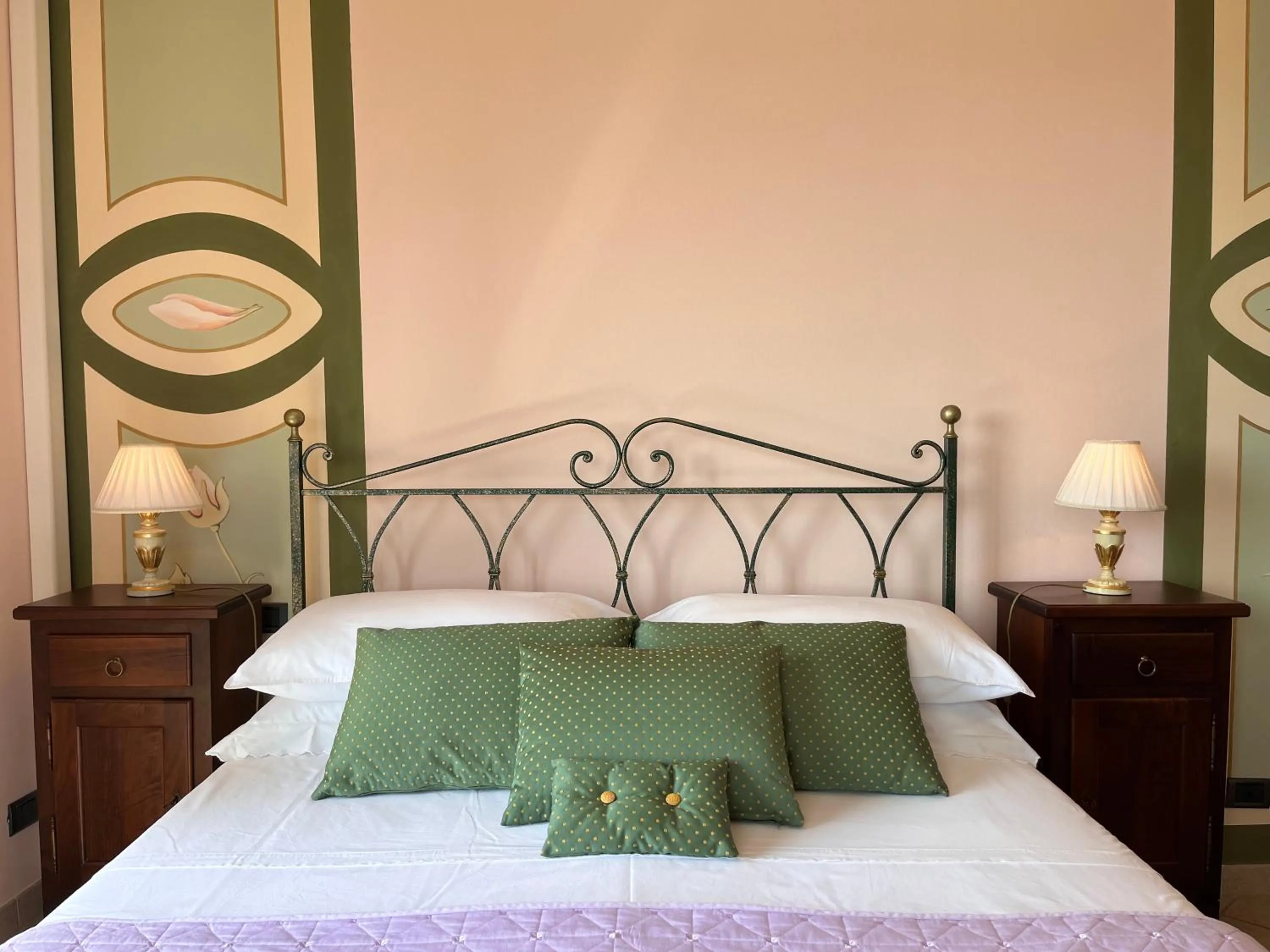 Bed in Belvedere Bike Hotel