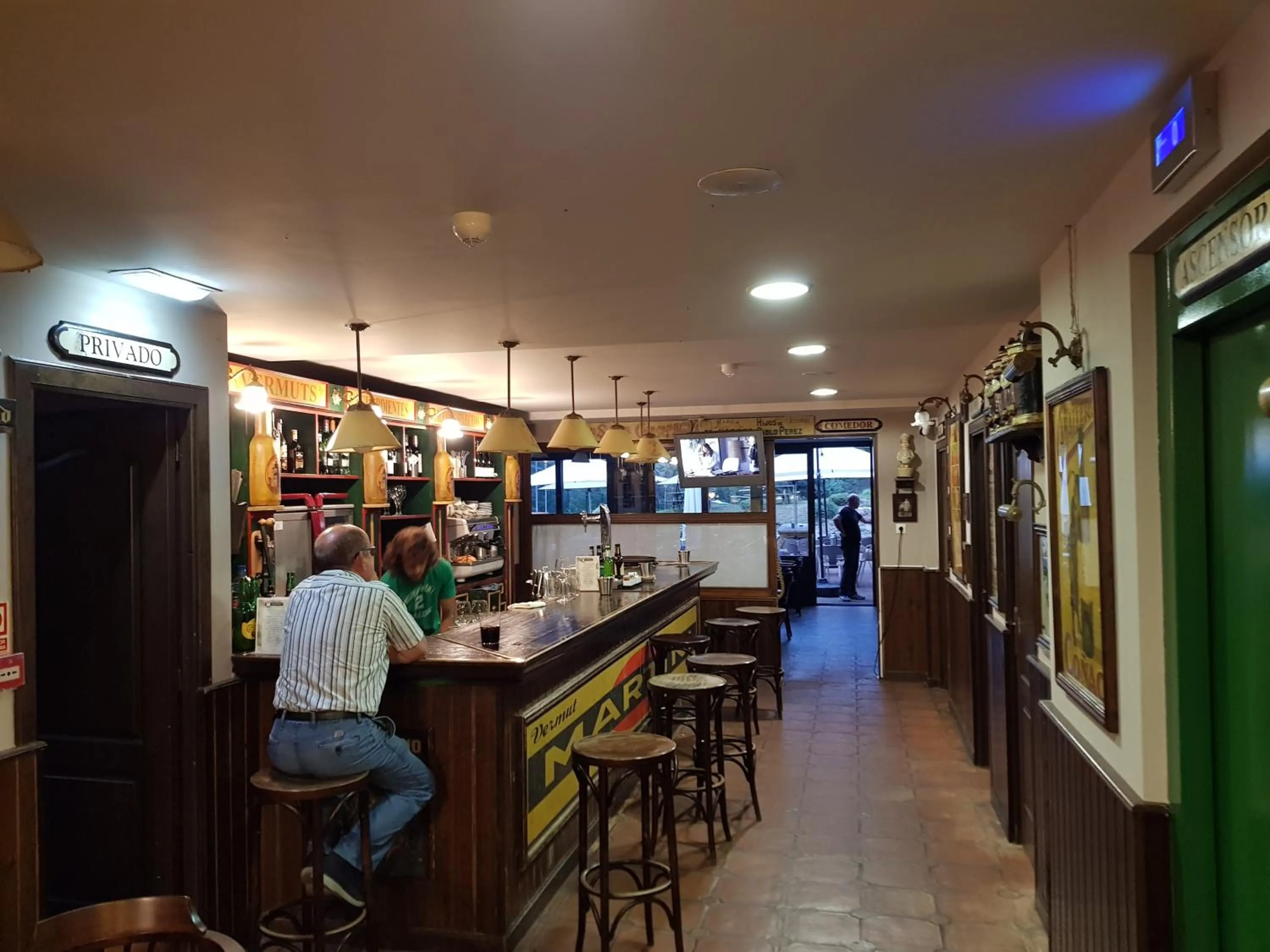 Lounge or bar in La Posta del Camín Real