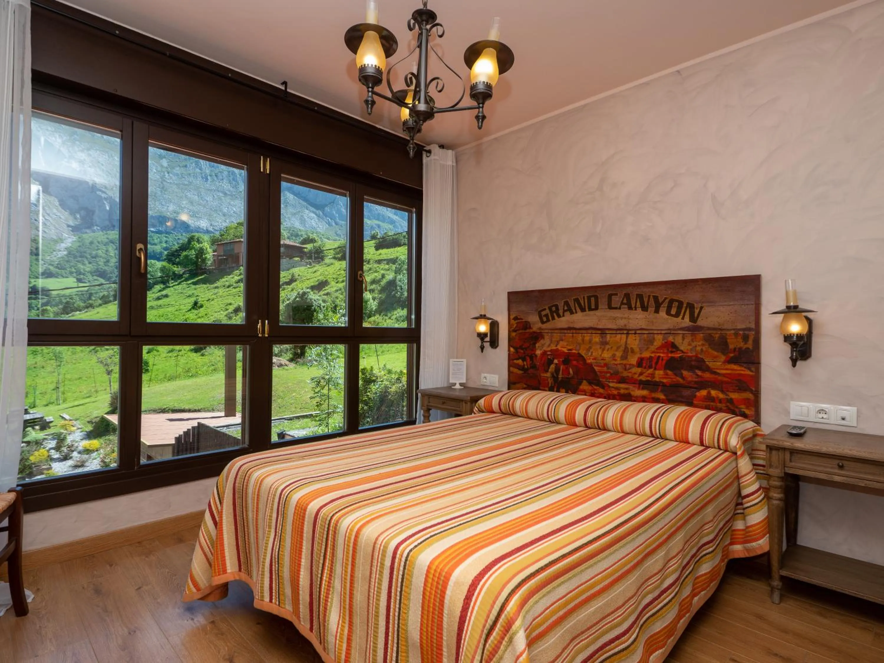 Bed in La Posta del Camín Real