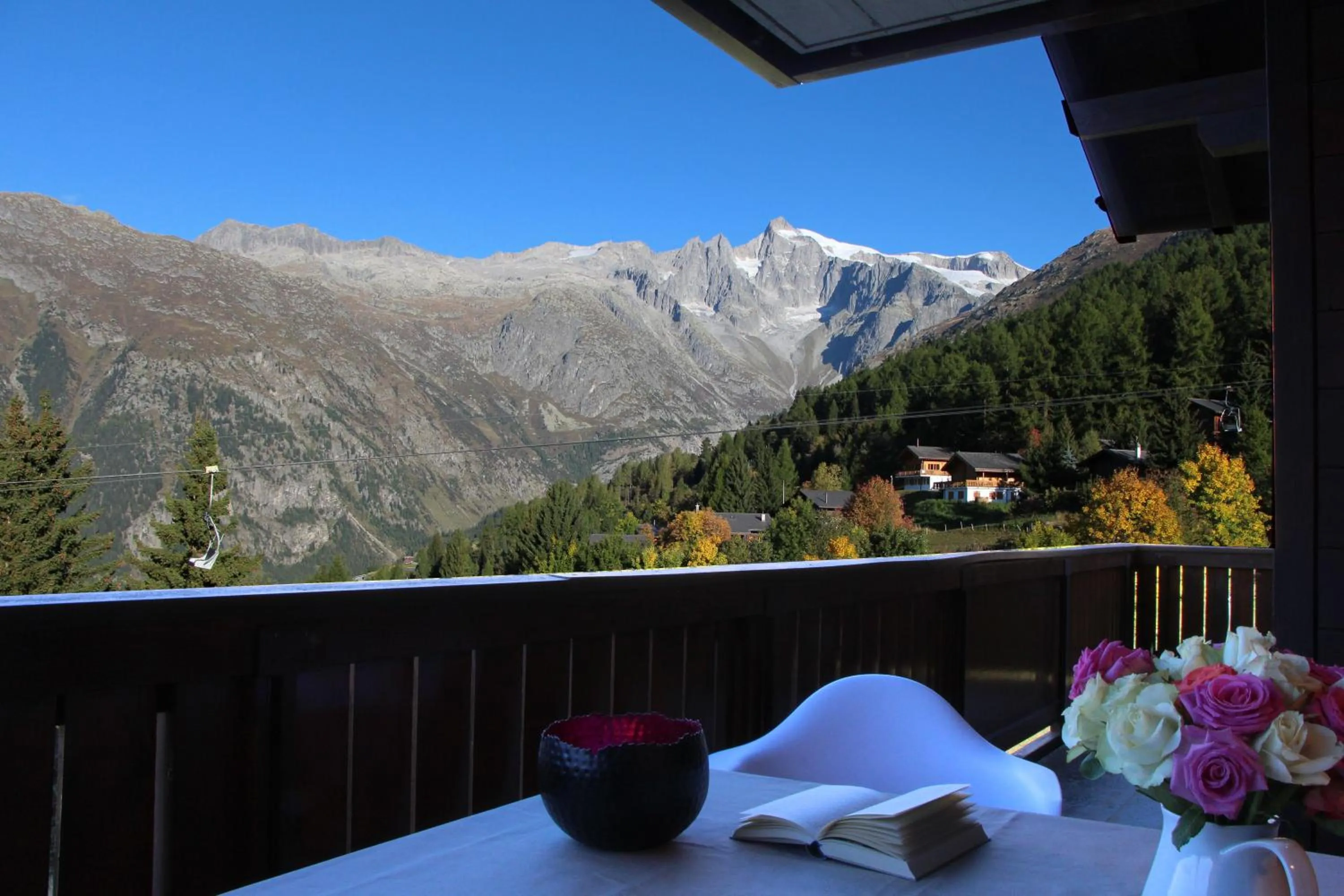 Mountain view in Aparthotel Ambassador