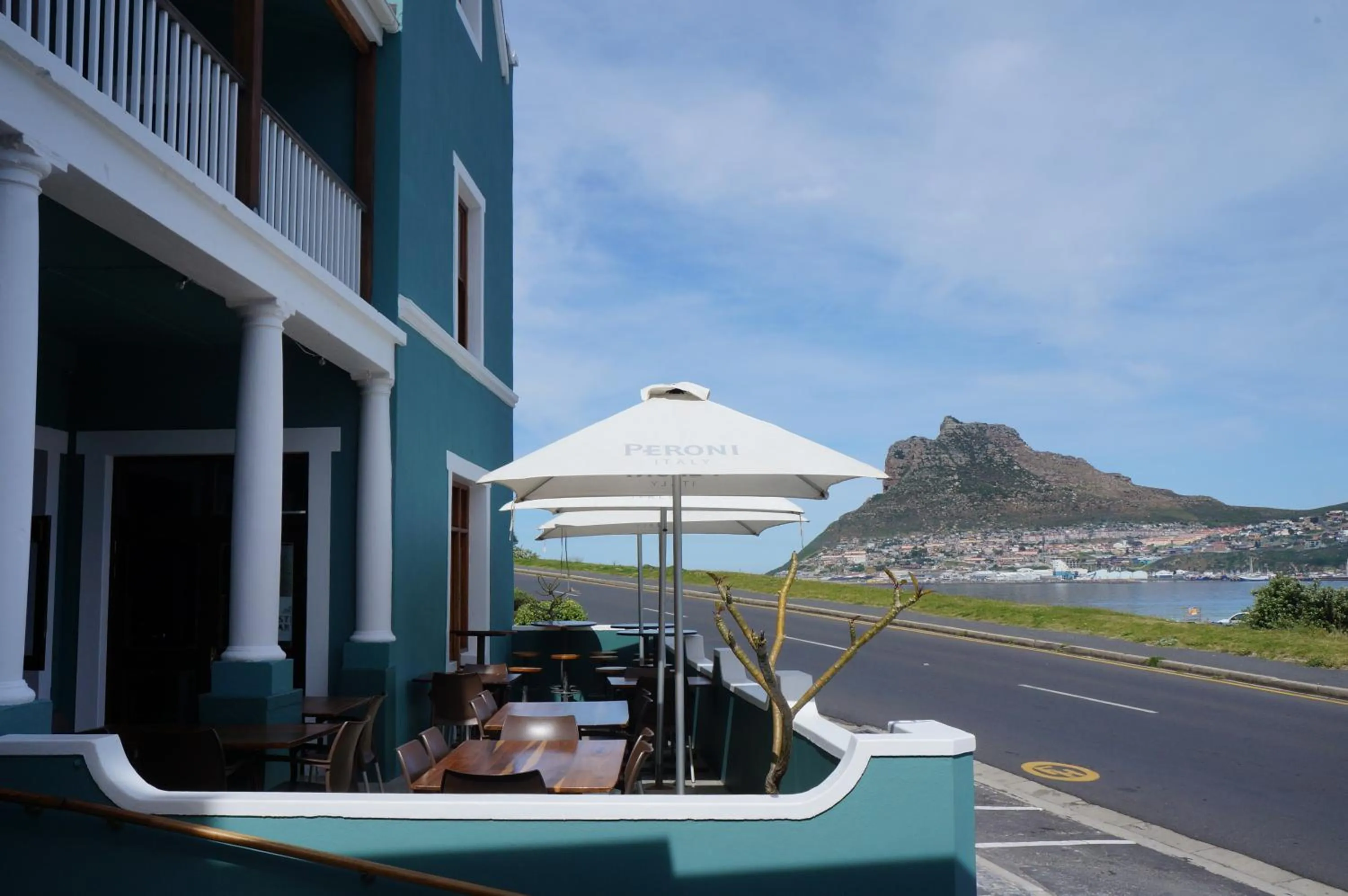 Patio in Chapmans Peak Beach Hotel