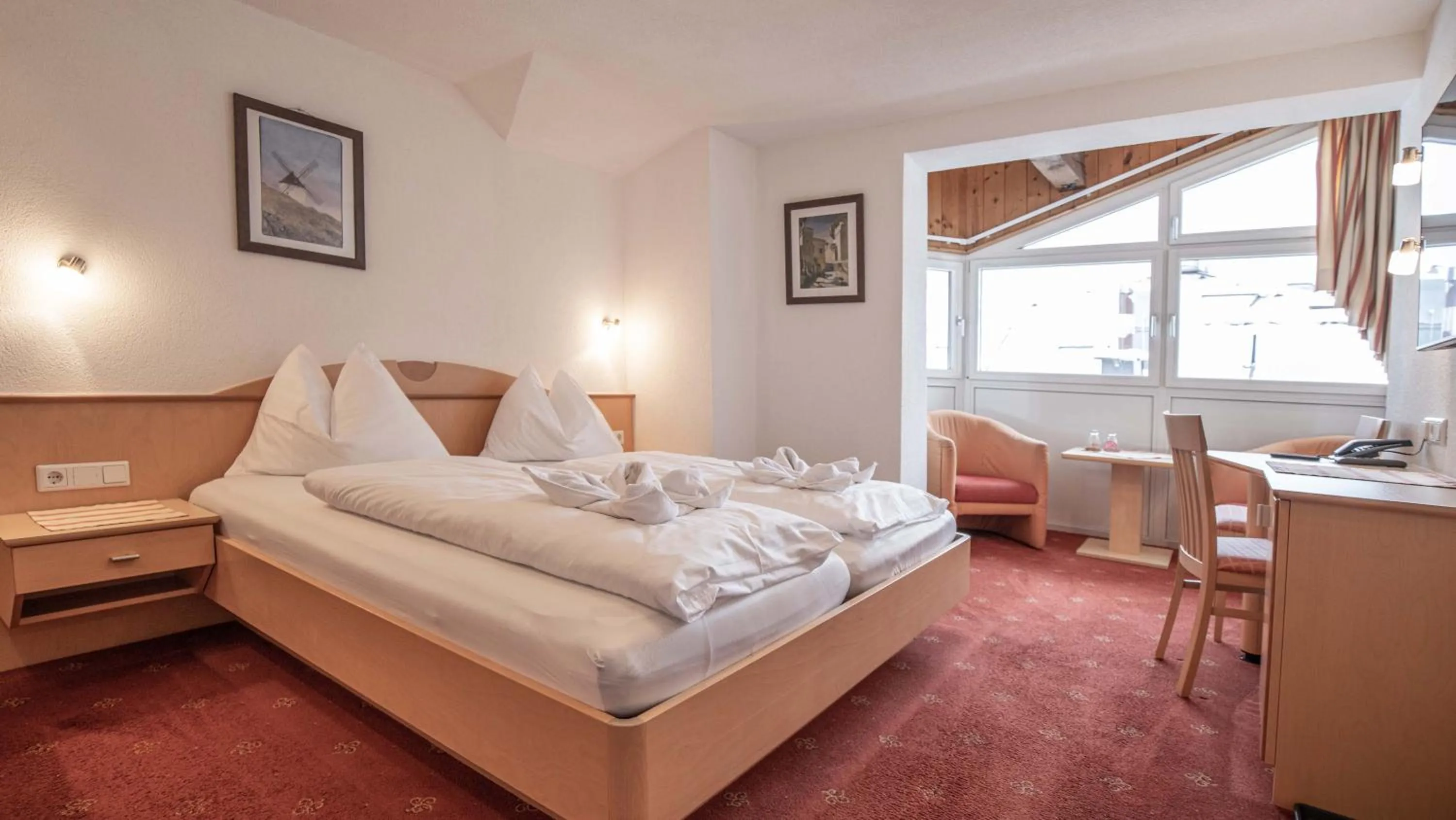 Bedroom, Bed in Hotel Victoria