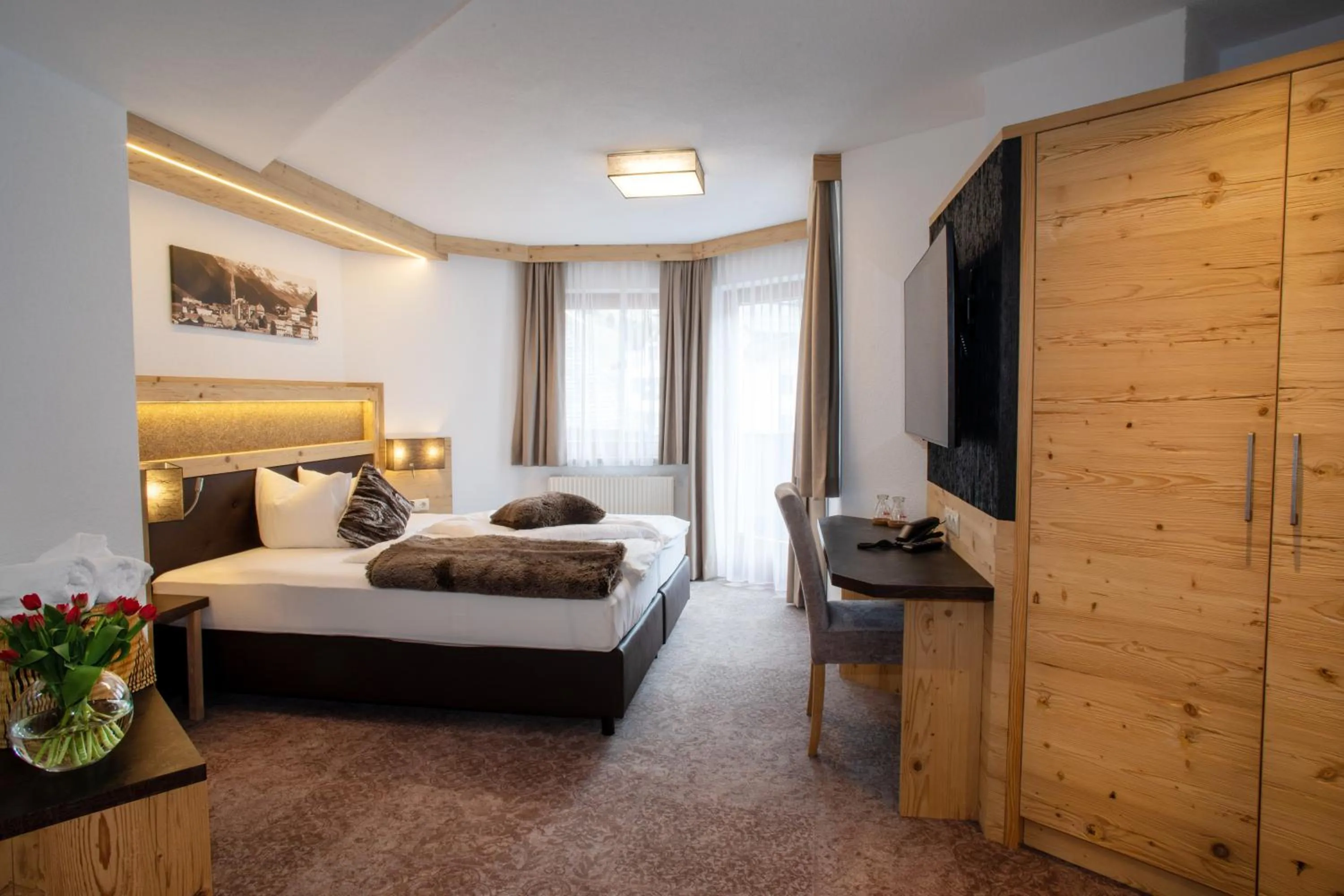 Bedroom, Bed in Hotel Victoria