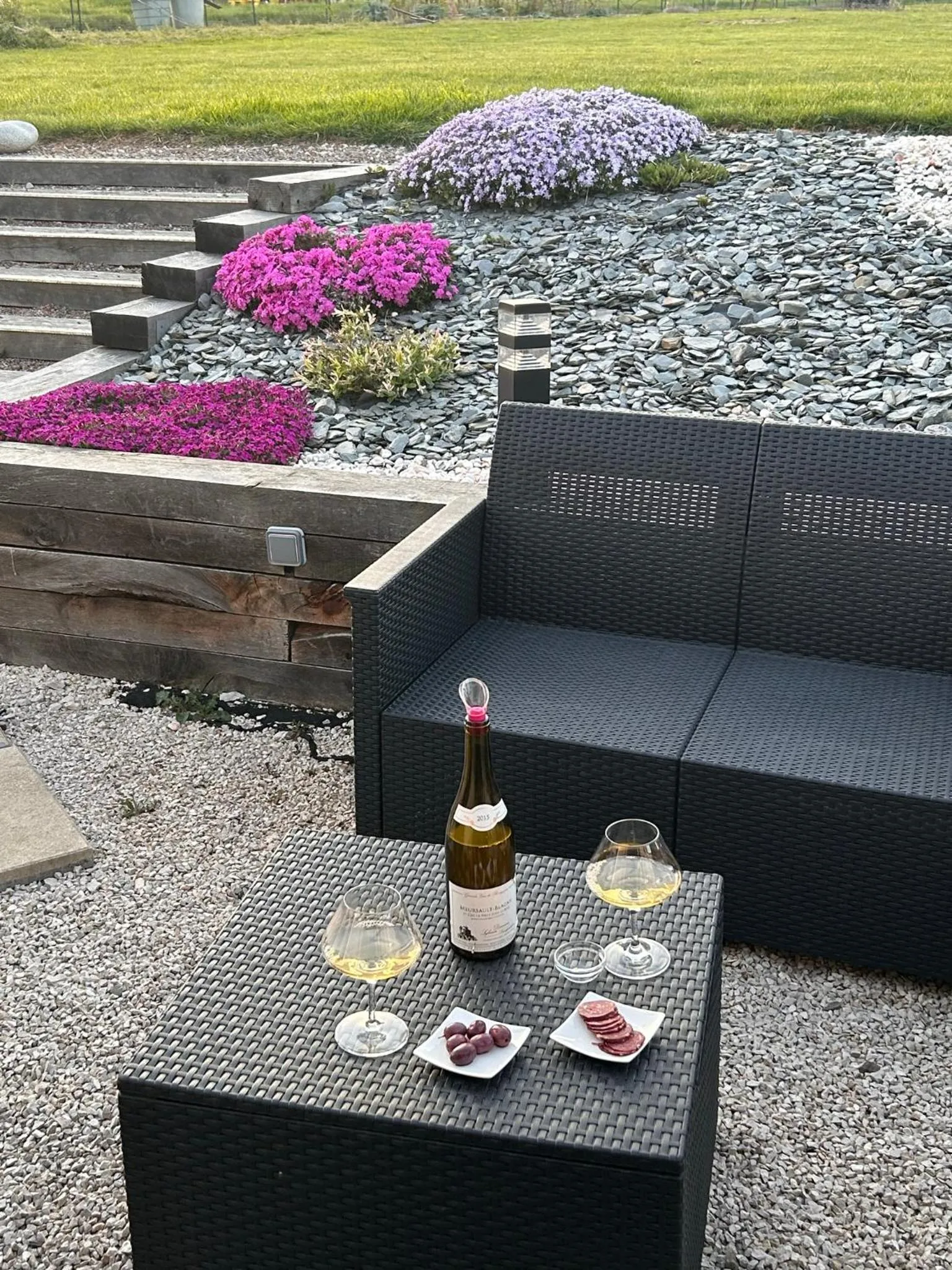 Garden in La Loubertine