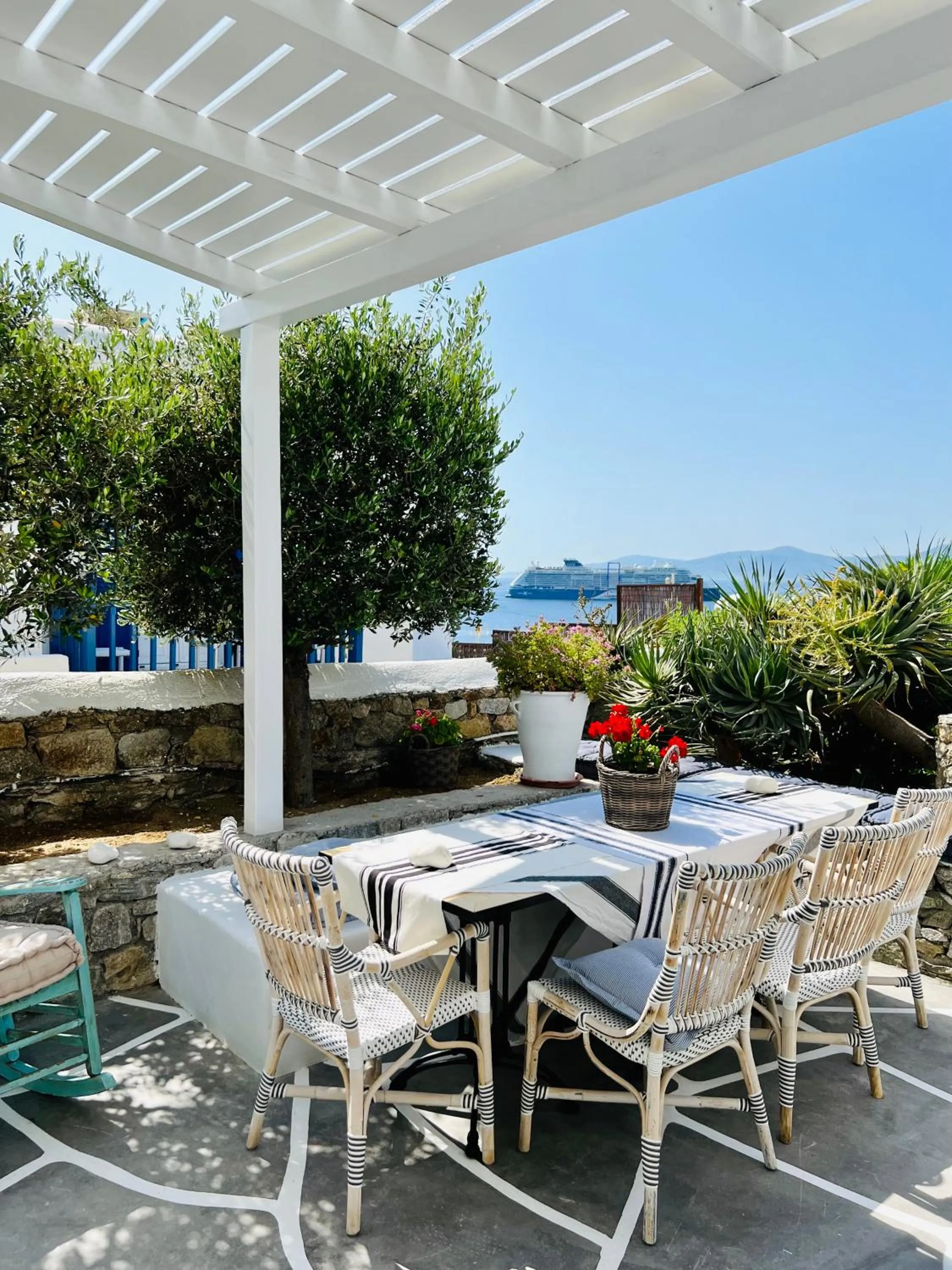 Balcony/Terrace in Portobello Boutique Hotel