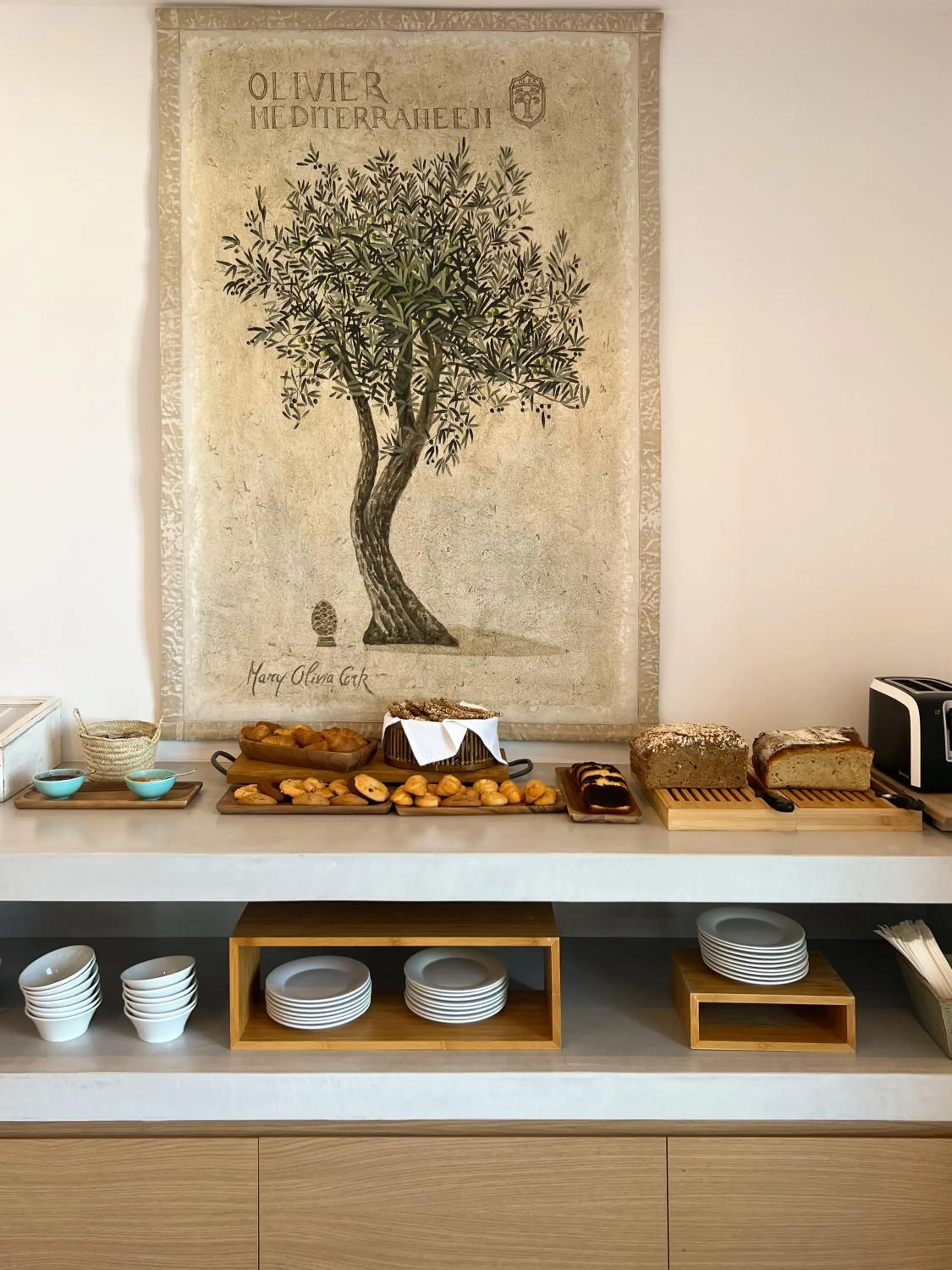 Buffet breakfast in Portobello Boutique Hotel