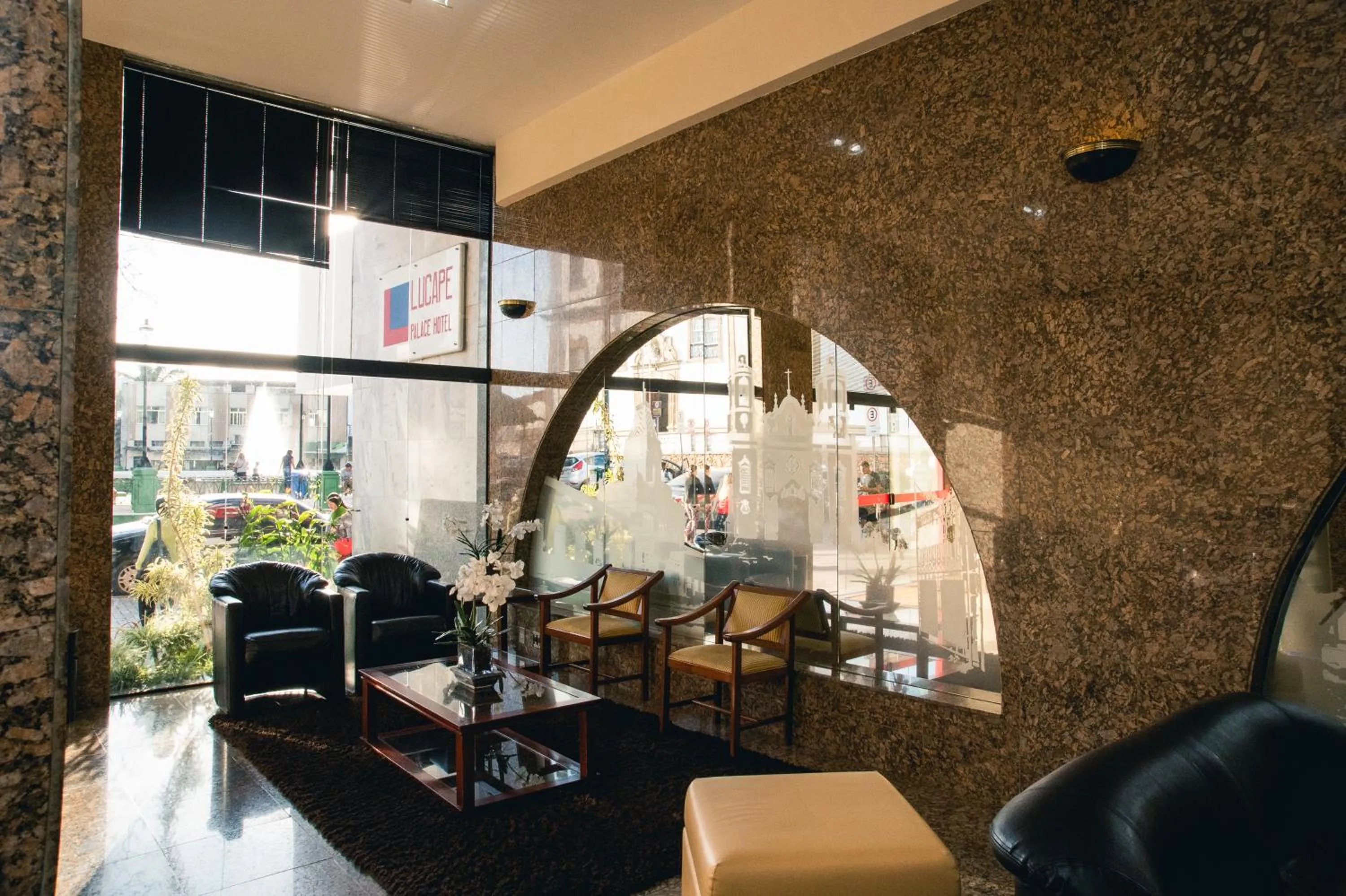 Street view in Lucape Palace Hotel