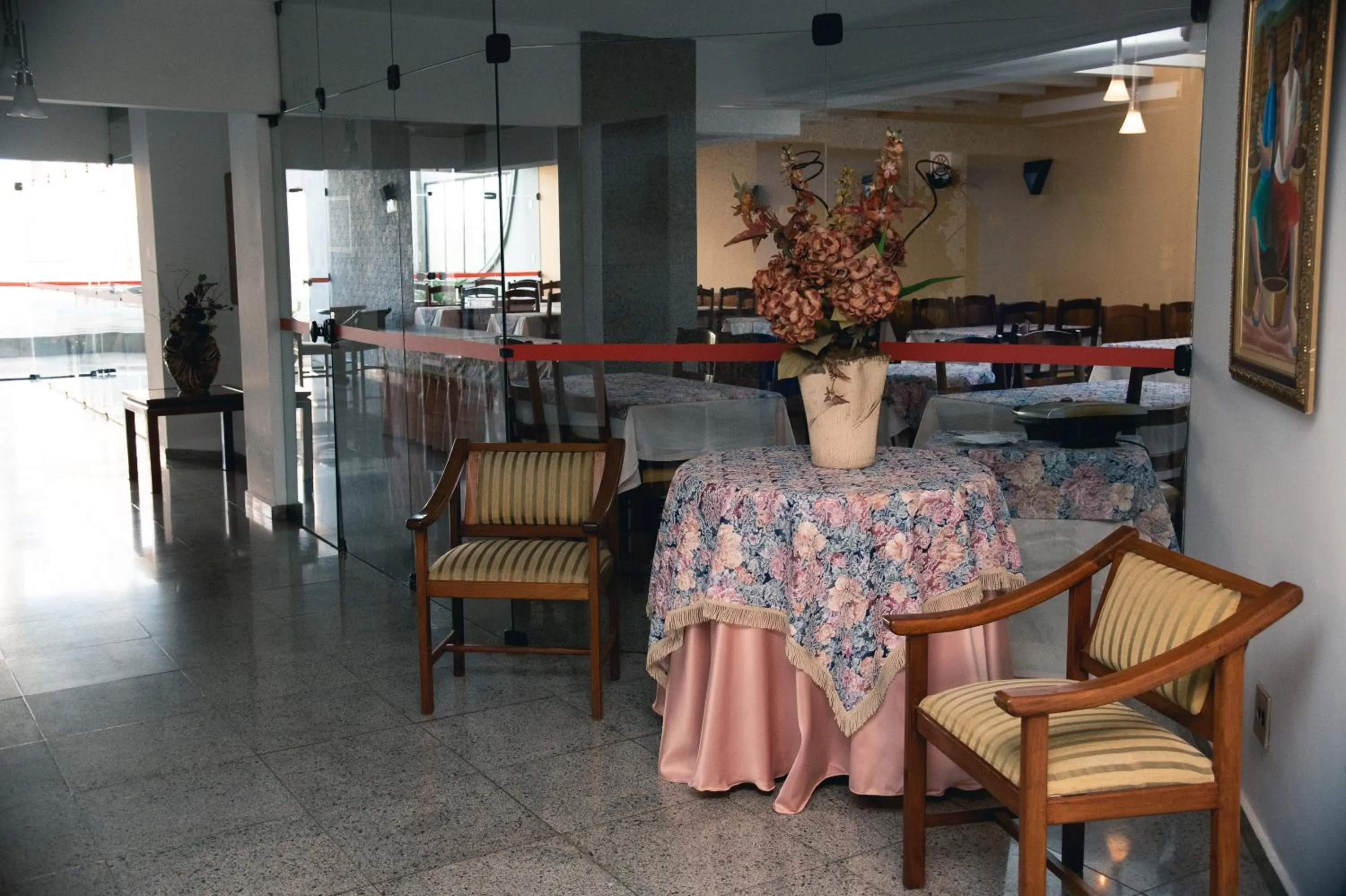 Buffet breakfast in Lucape Palace Hotel