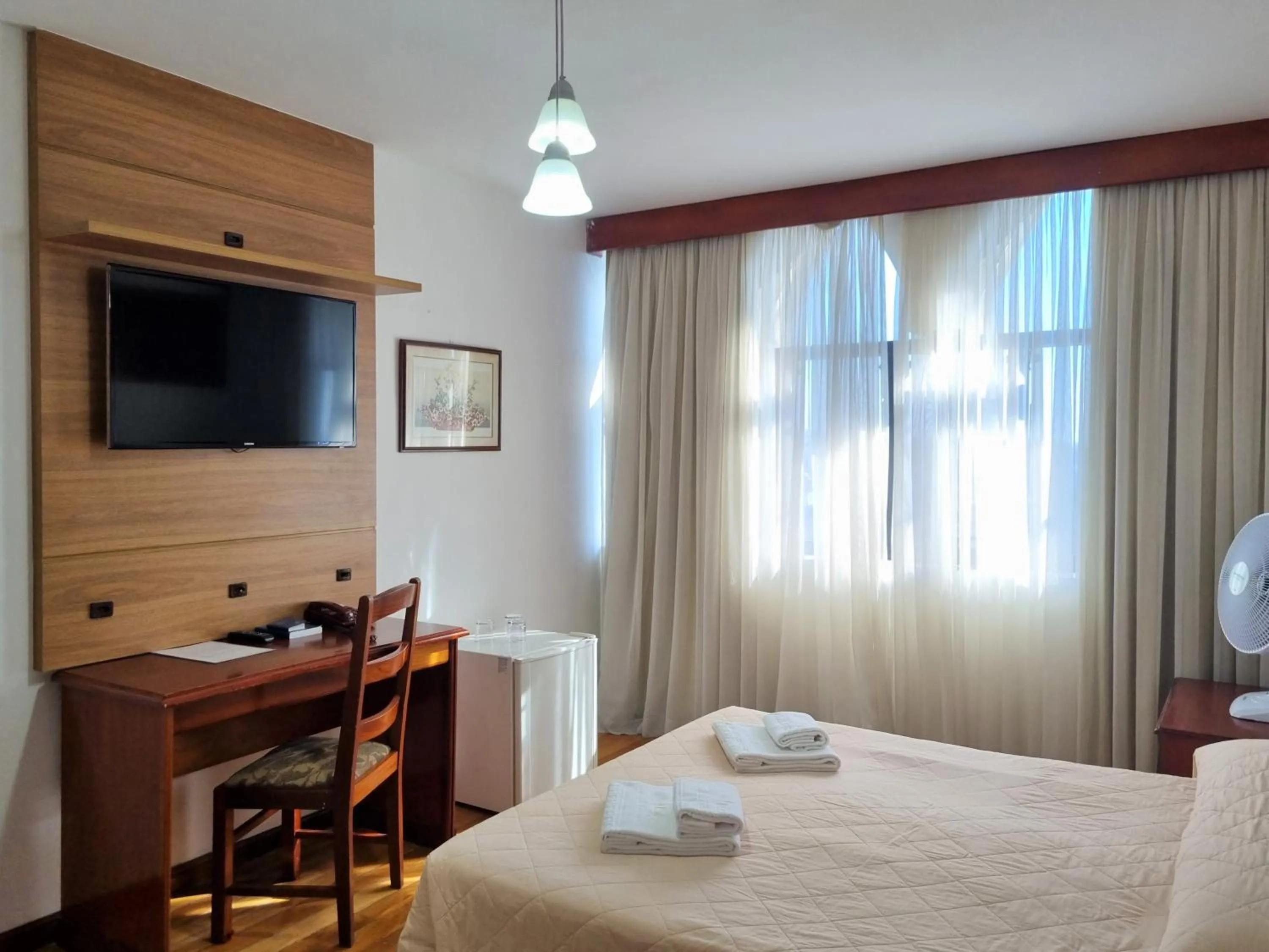 Bed in Lucape Palace Hotel