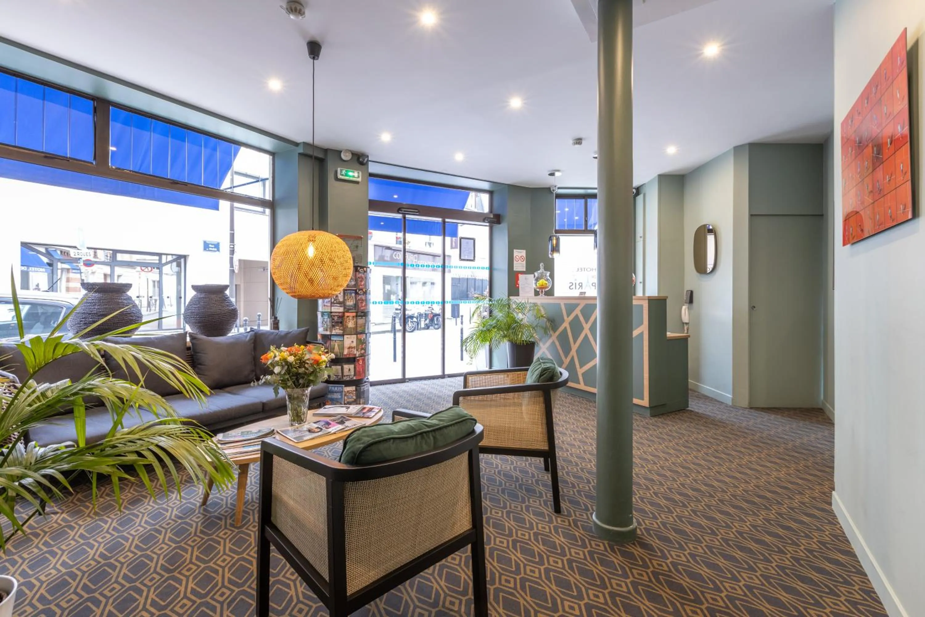 Lobby or reception in Hotel De Paris