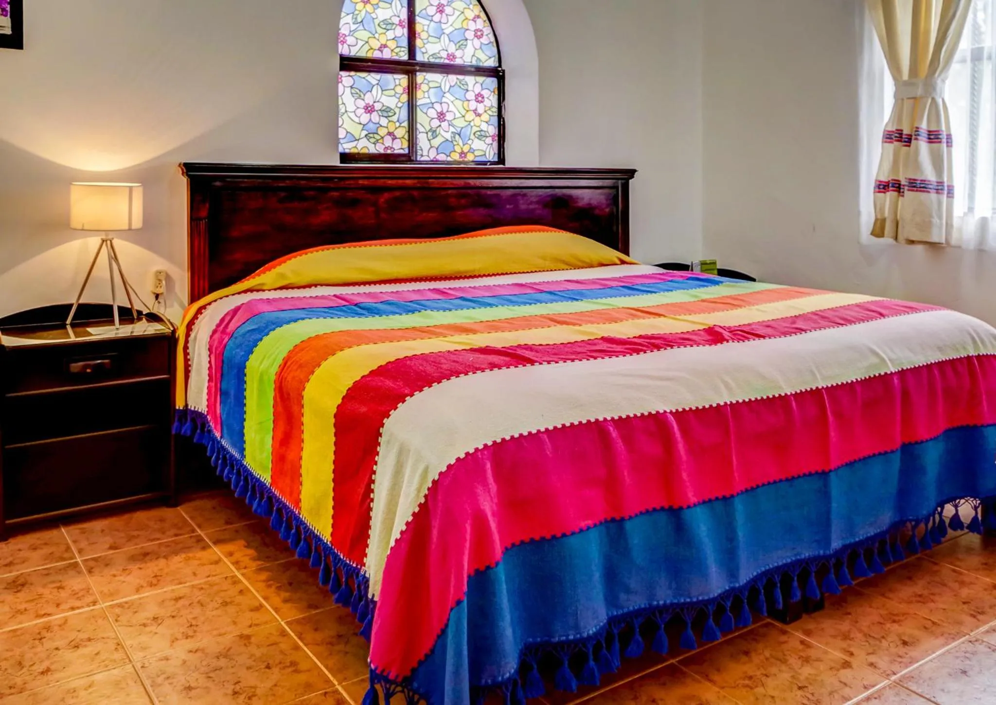 Bed in Villas Xänthe