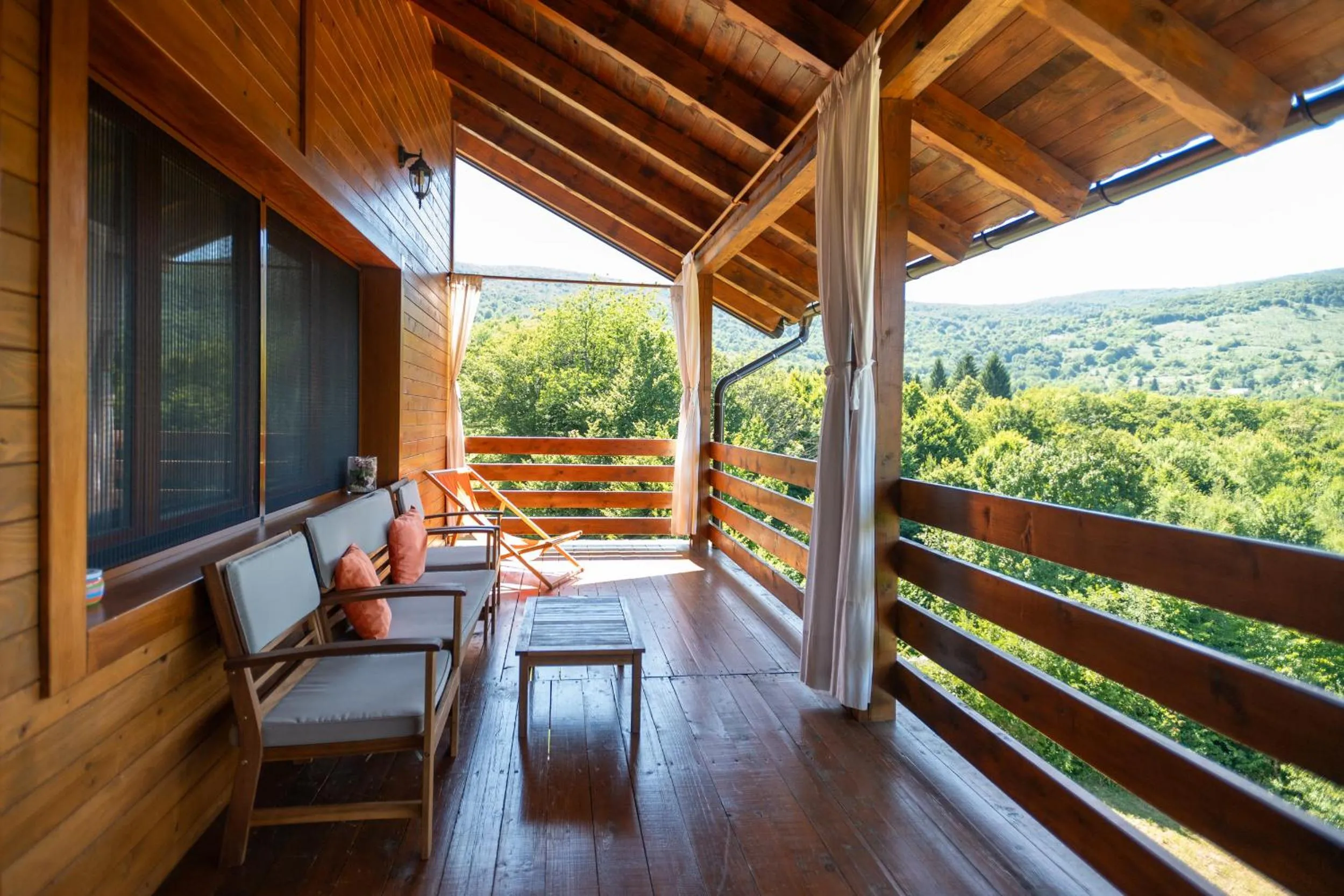 Balcony/Terrace in B&B Apartments Burić Plitvice Lakes